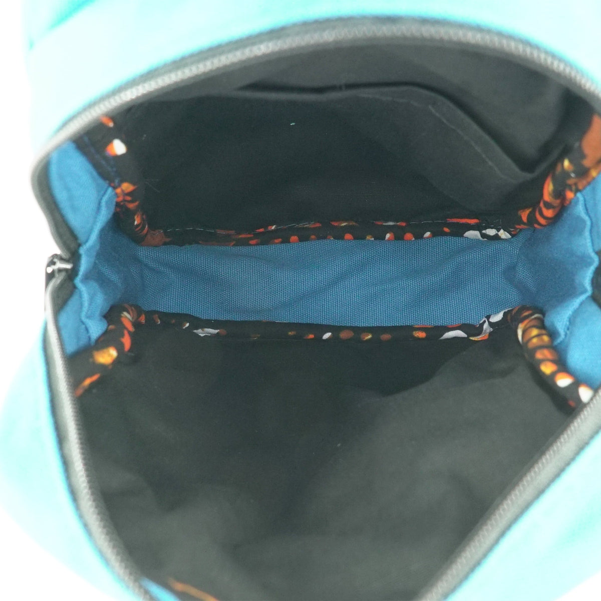 Buru small canvas crossbody sling bag in Zilly Blue — Ecodunia #color_zilly-blue