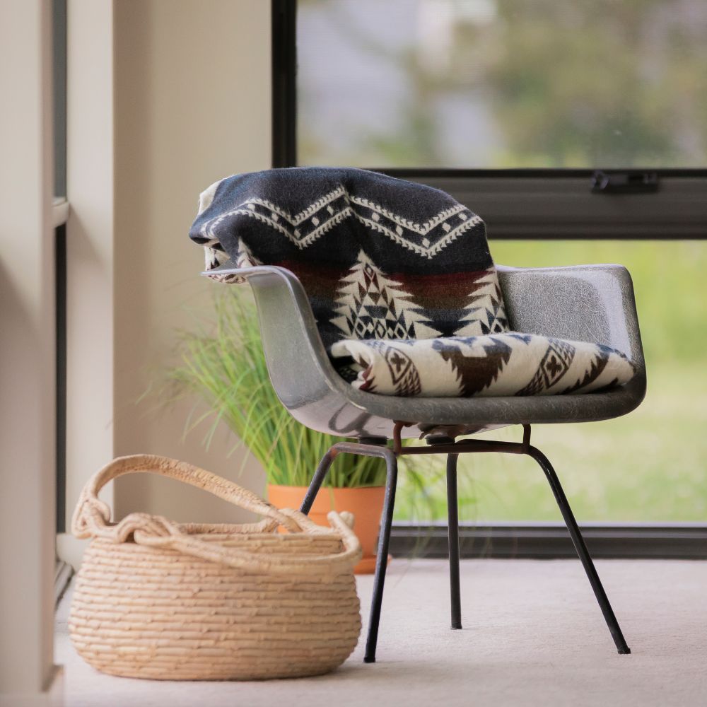 southwestern patterned throw blanket