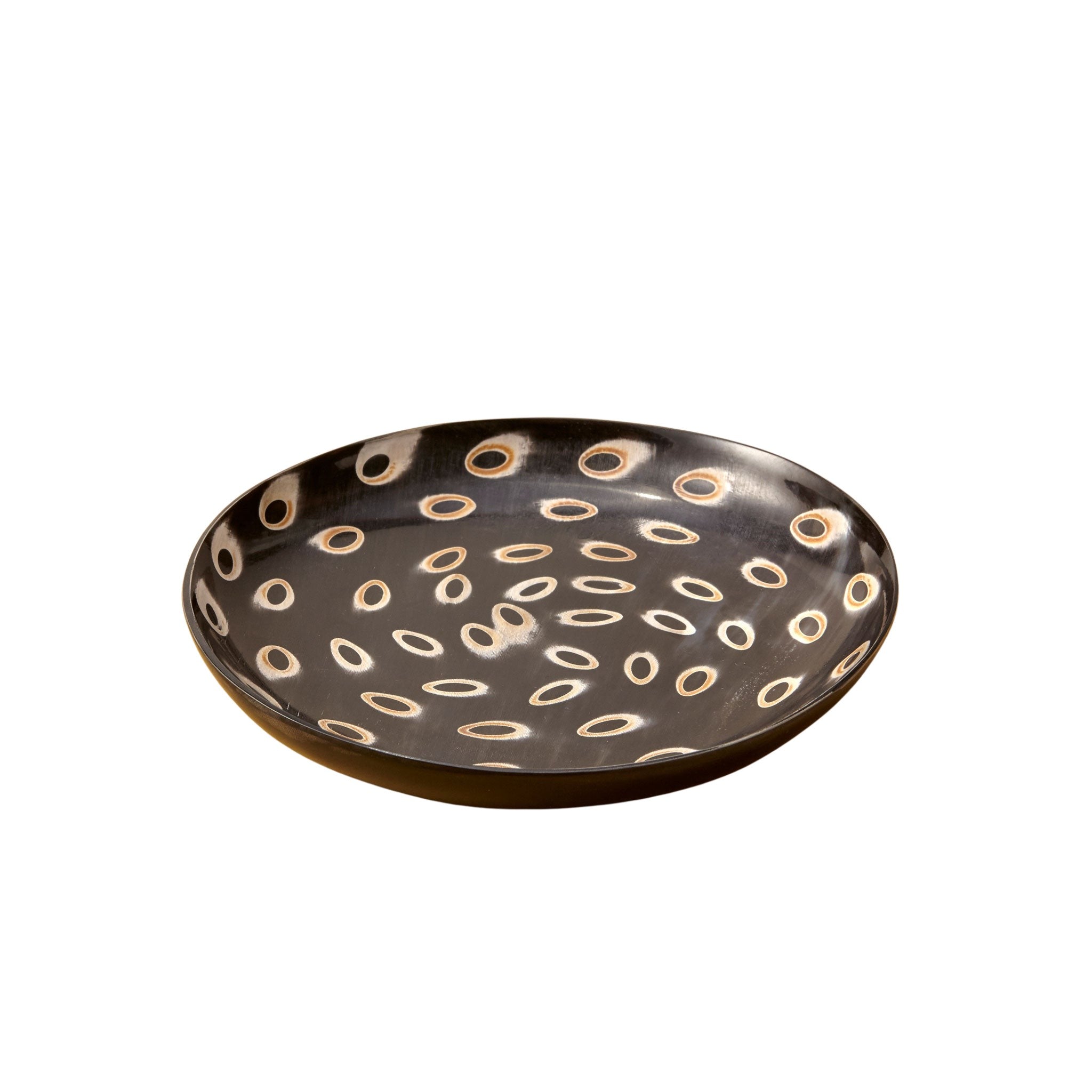 Horn Appetizer Peacock Plate