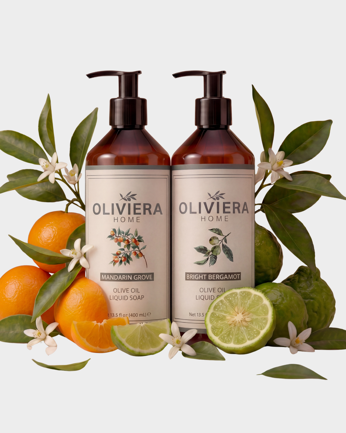 Mandarin Grove and Bright Bergamot Liquid Soap