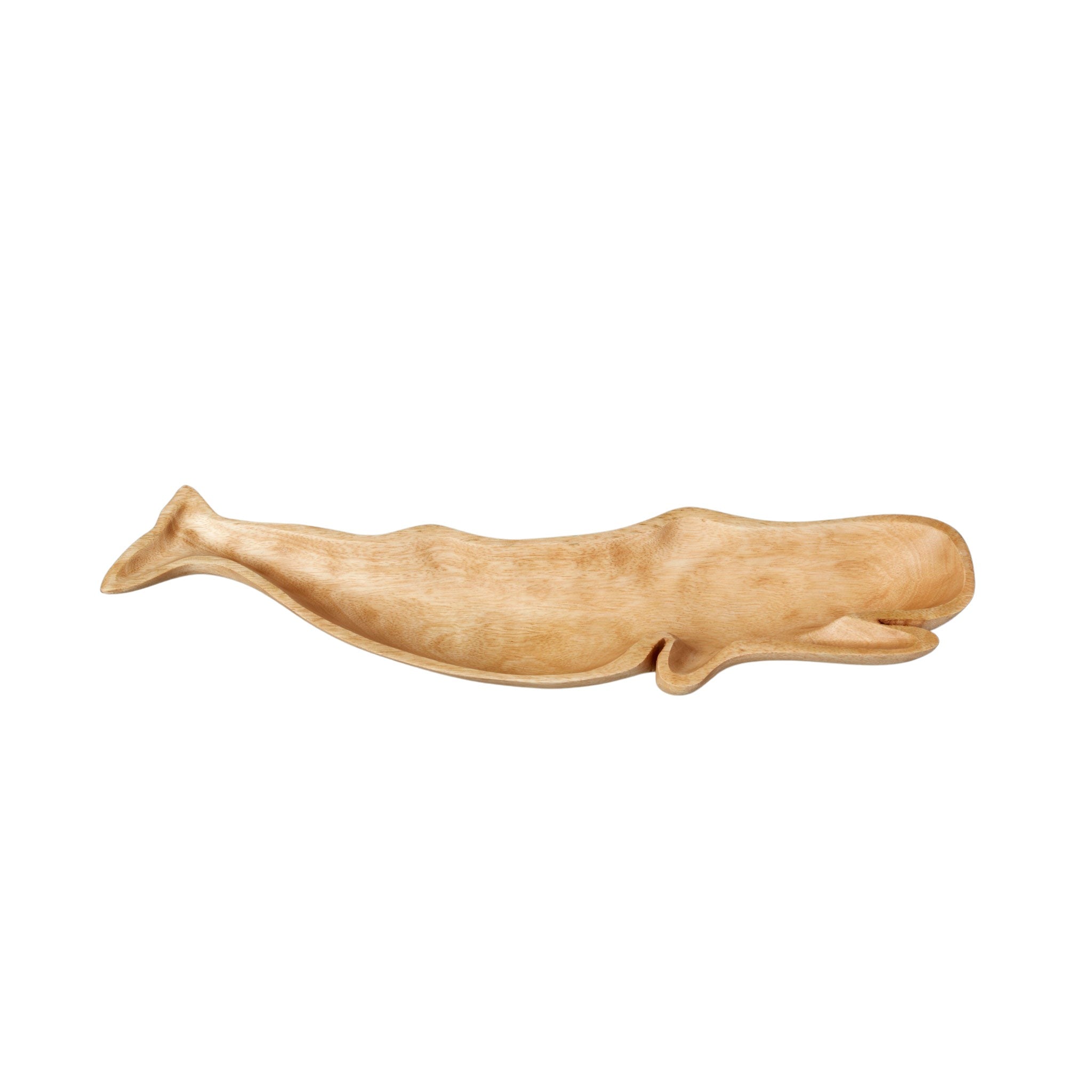 Kiln Mango Wood Whale Dish