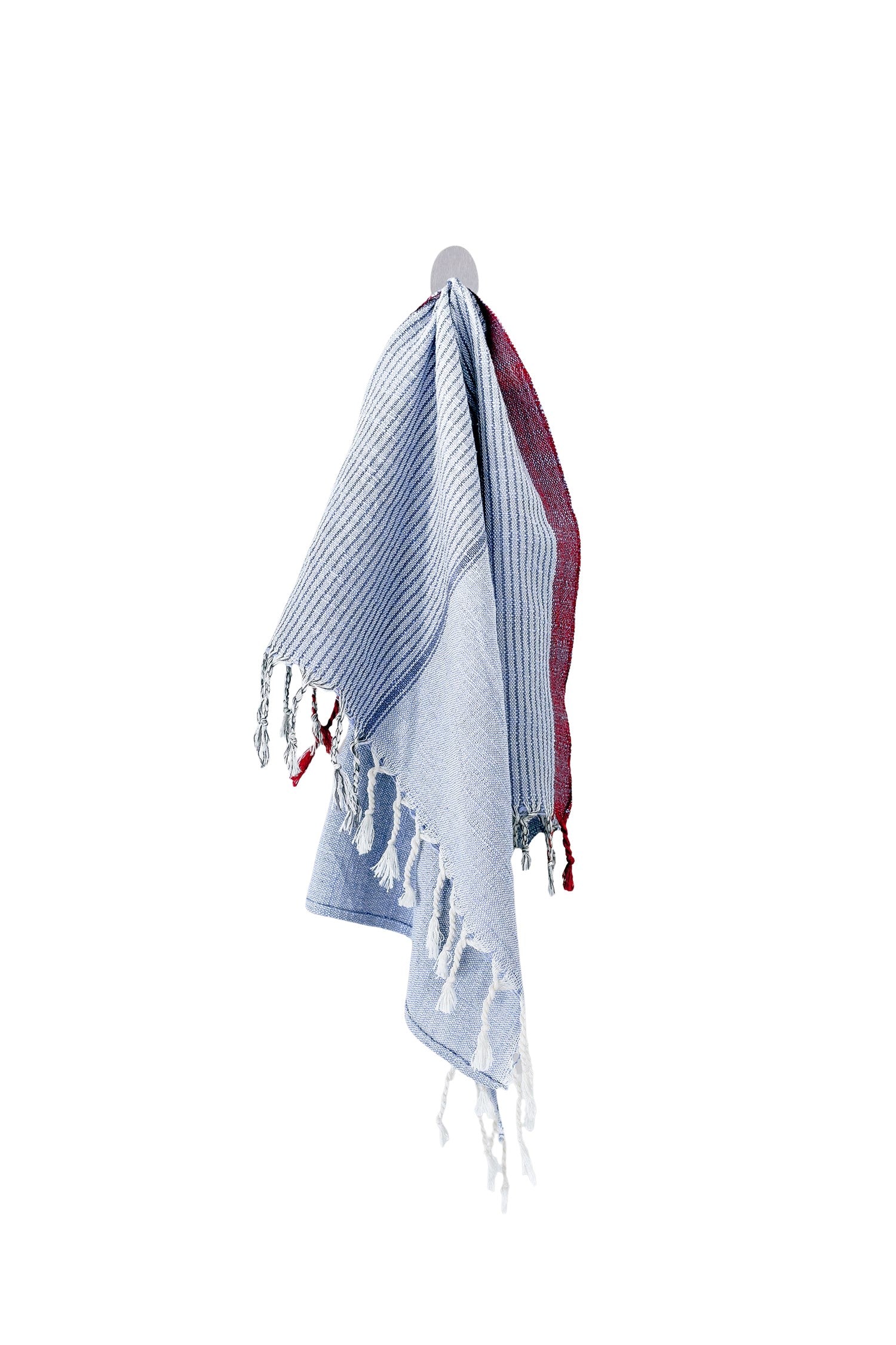 home and loft denim wash tribeca hand towel