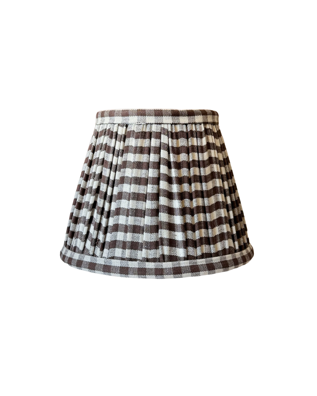 Chocolate Gingham Empire Shade - Thumbnail 2