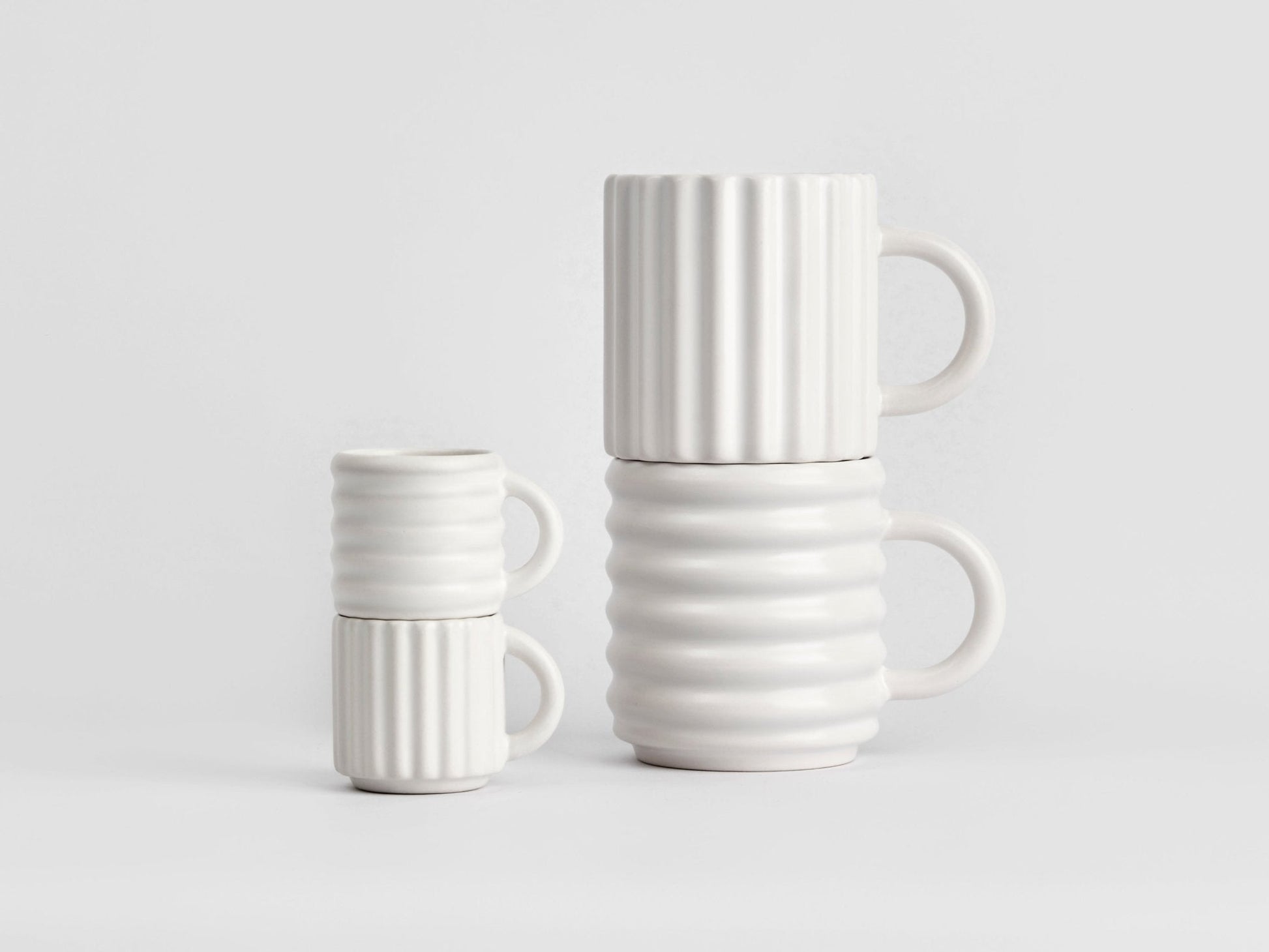 Ripple Mugs Set of 2 - Form&Seek