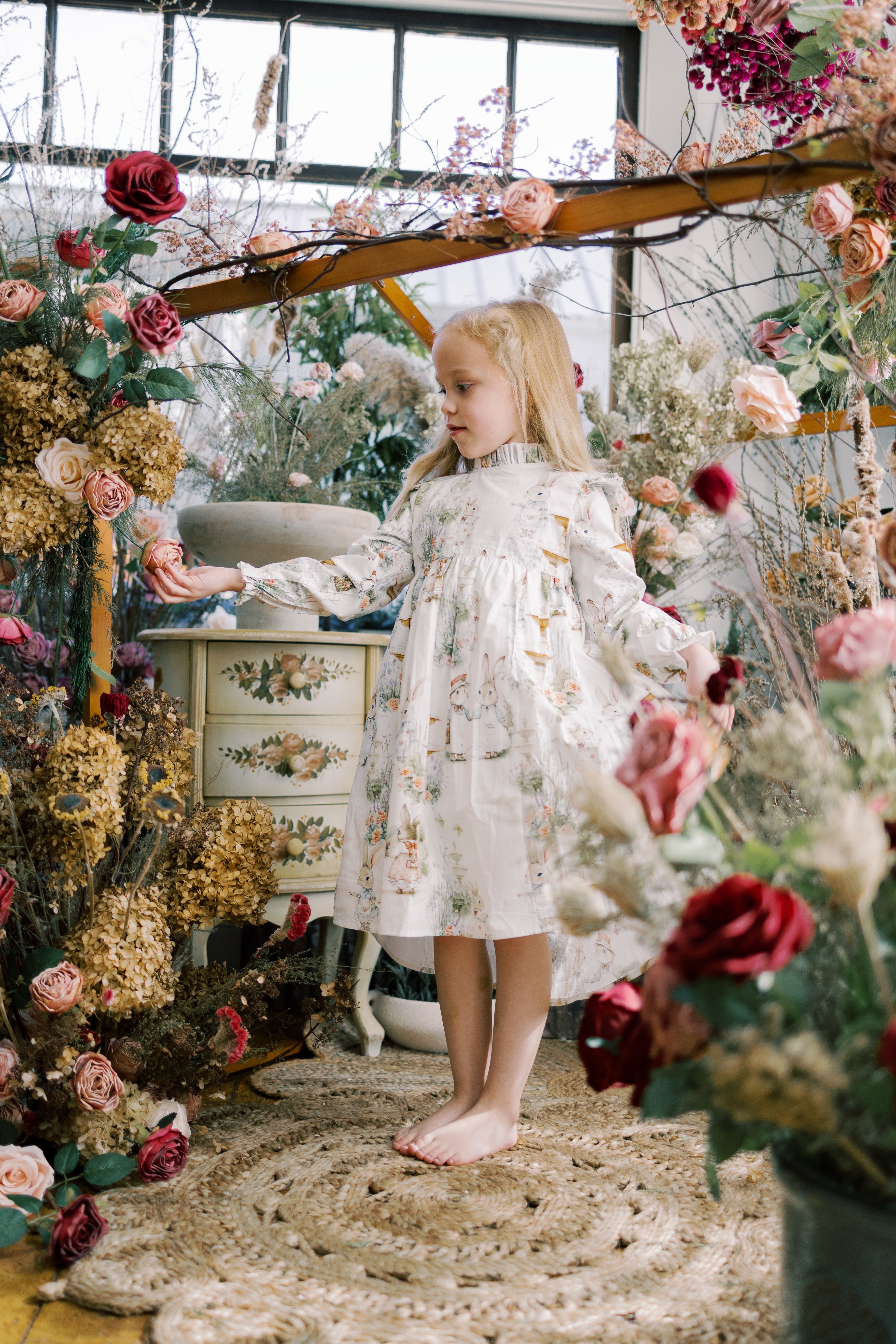 Aoki Dress-Bramble Rabbit (Discontinued Size)