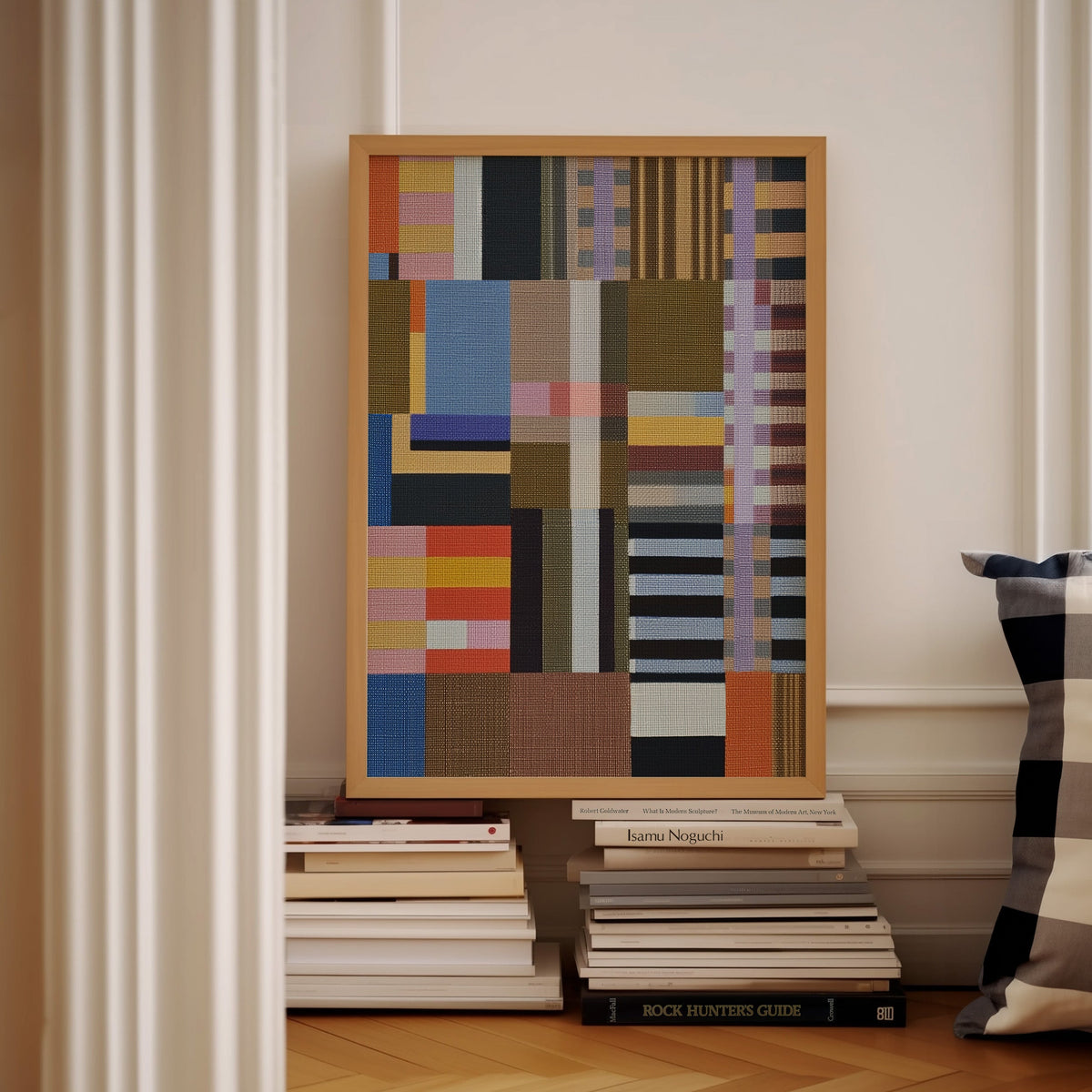 Woven Perspectives No. 02 — Geometric Abstract Art Print