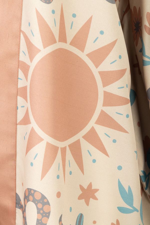 Kalahari Short Kimono - Multi