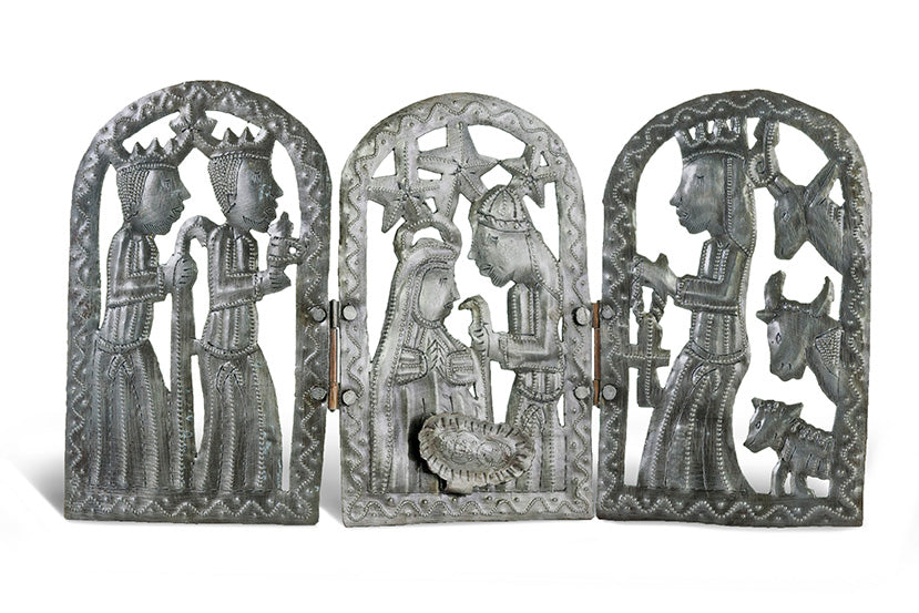 Small Nativity Triptych Extol Accessories