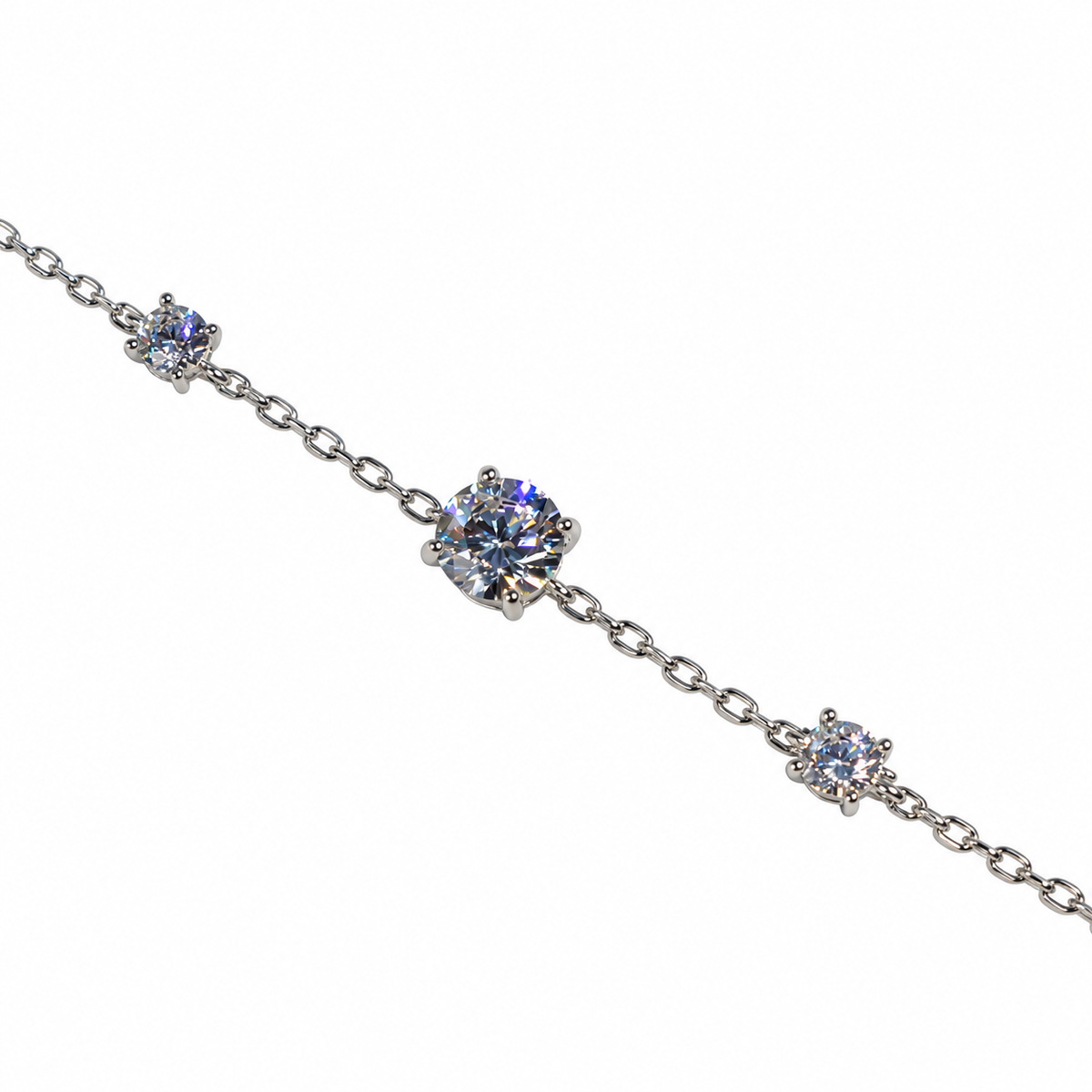 Circle Gem Bracelet