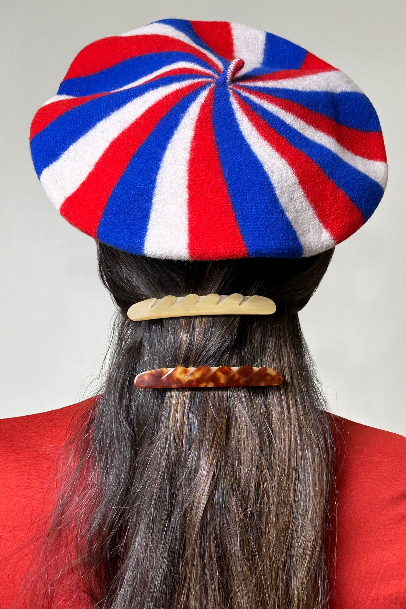 Baguette Barrette in Toast