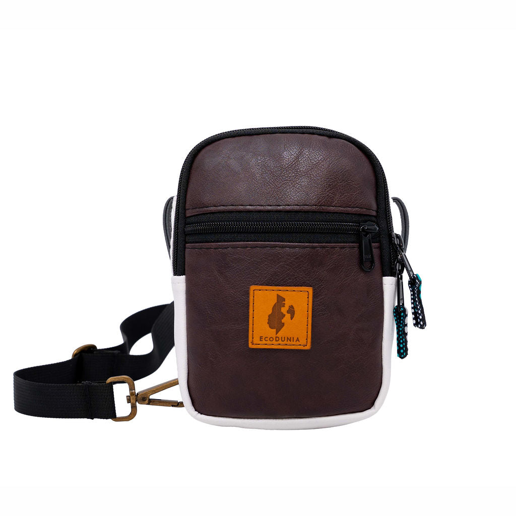 Convertible Vegan Leather Crossbody Sling Bag 1L - EcoDunia | Rozi #color_multicolor