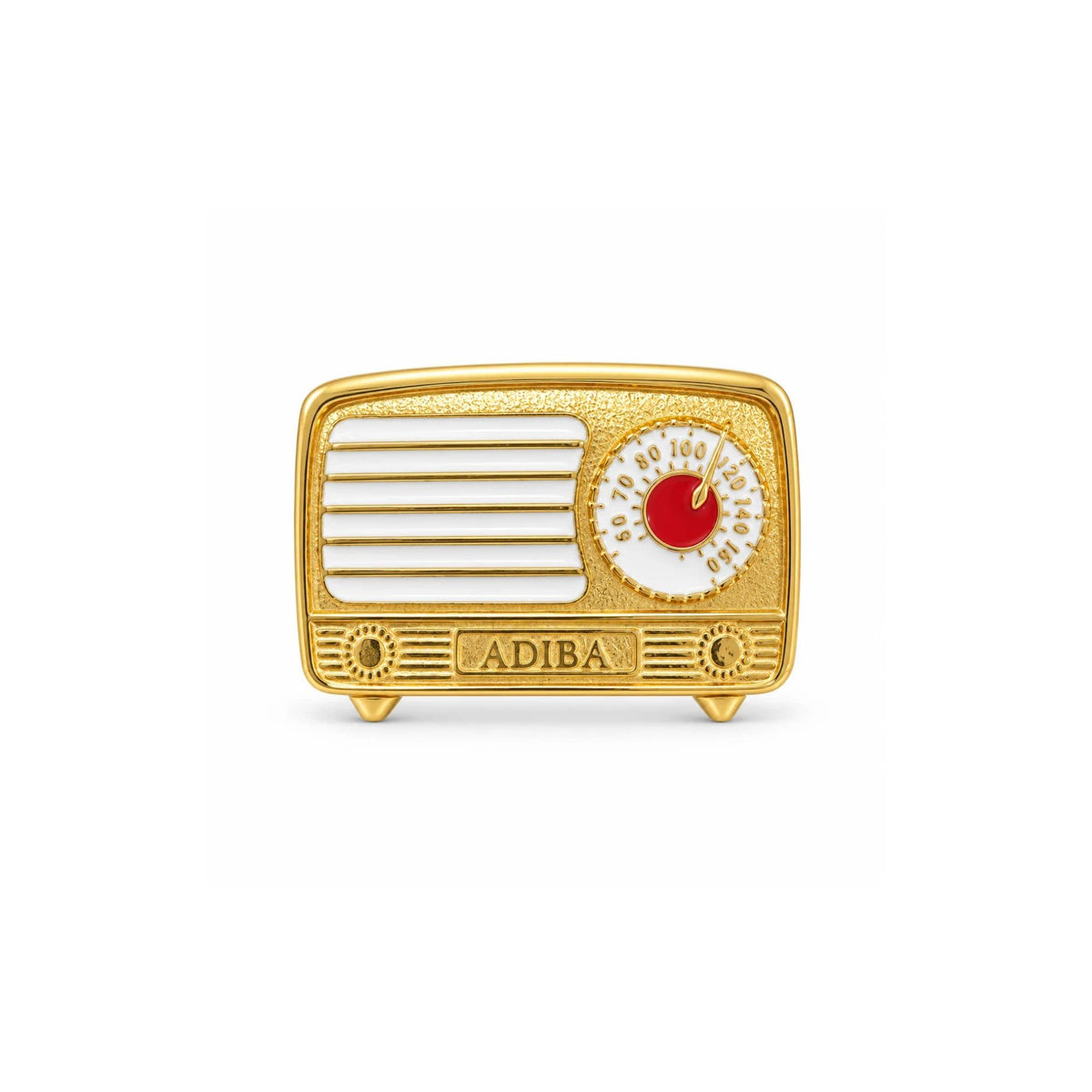 Gold Love, On Air Brooch