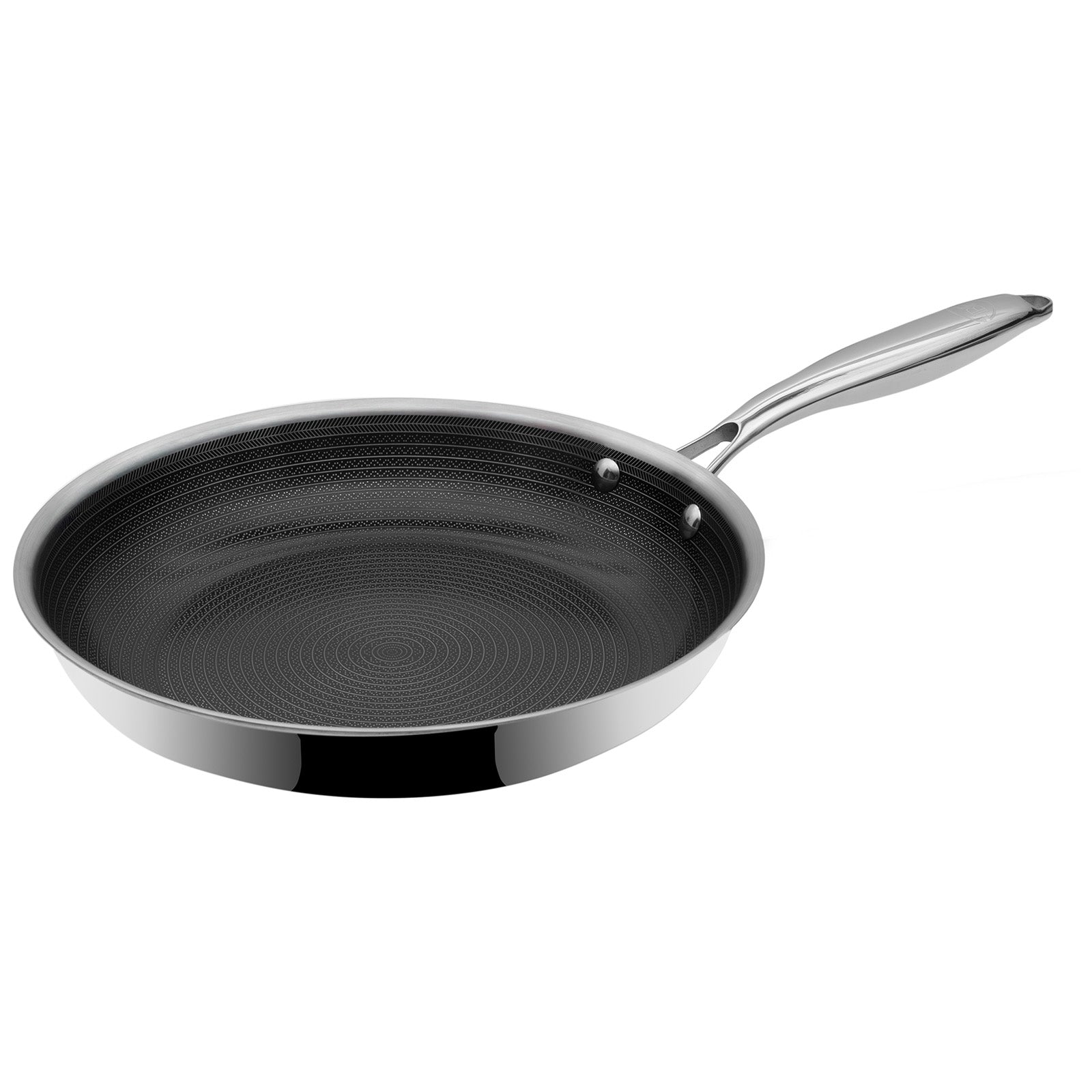 BE | LIVING - Circlad Series - 10” / 26 cm Frying Pan - Triply Stainless Steel Circlad