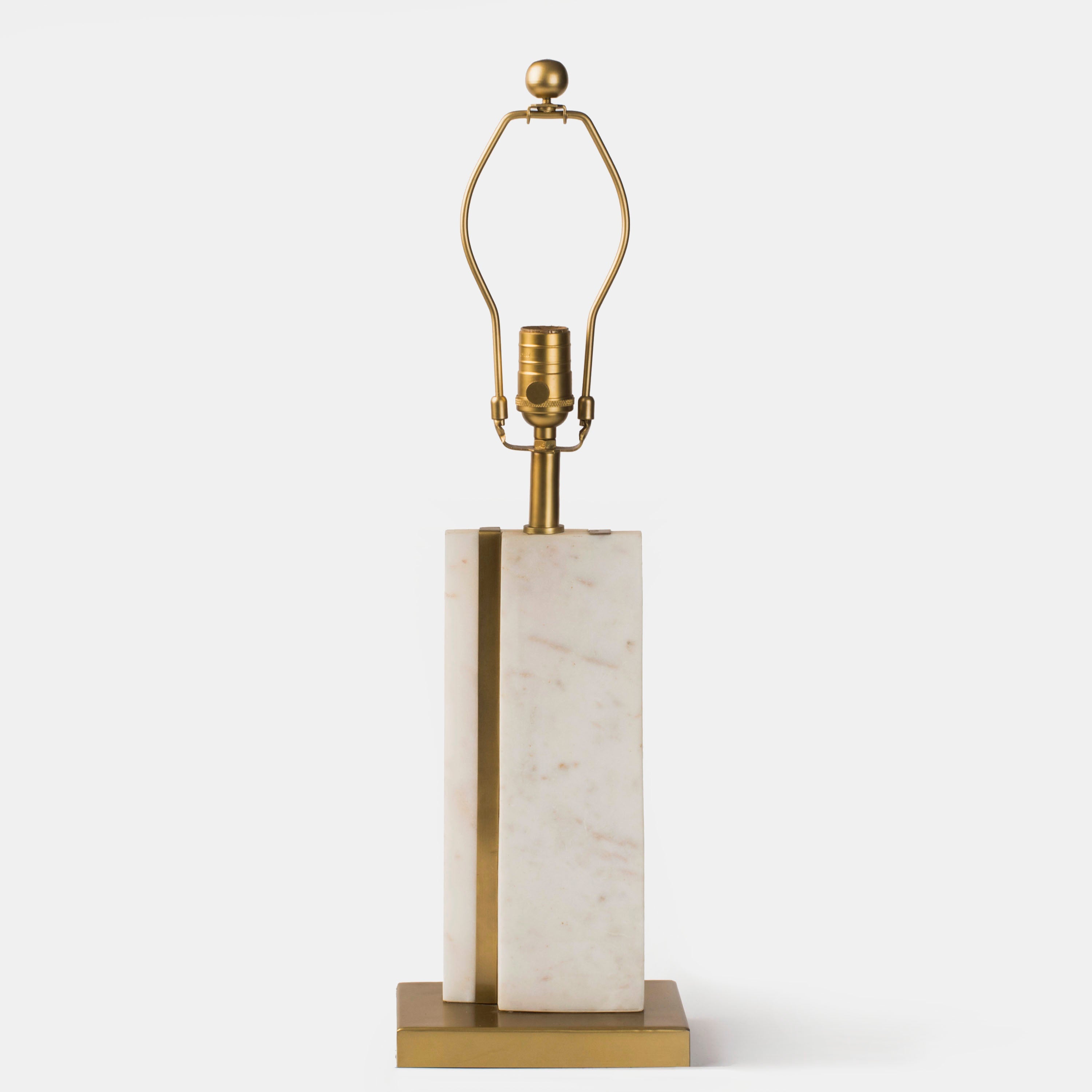 Sculpta Marble Lamp Stand - Thumbnail 2
