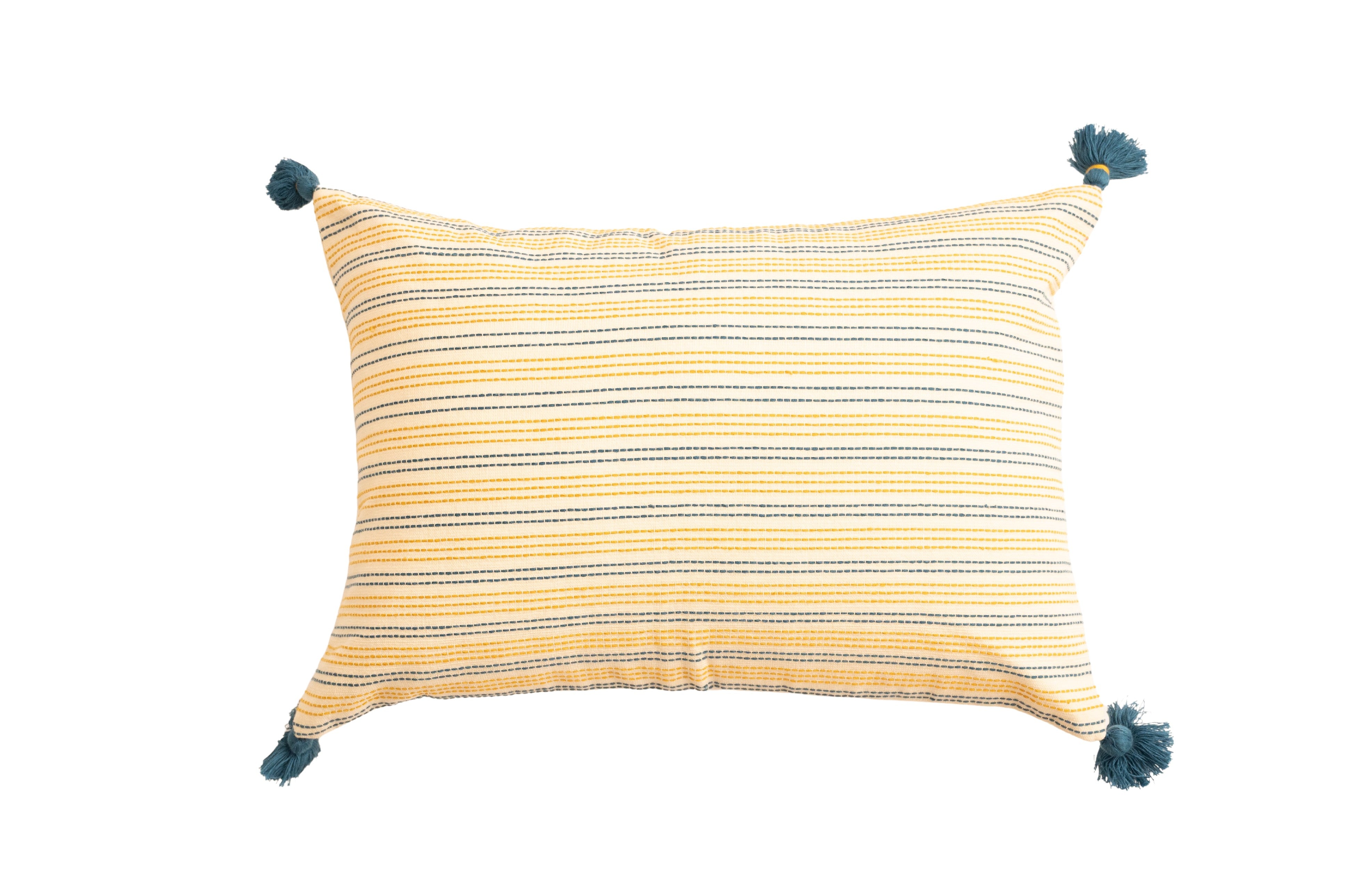 Ambar Handloom Pillow Cover 14"x 20"