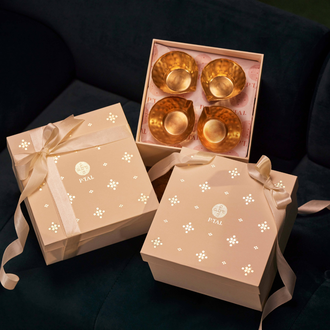 Brass Diya in Gift Box