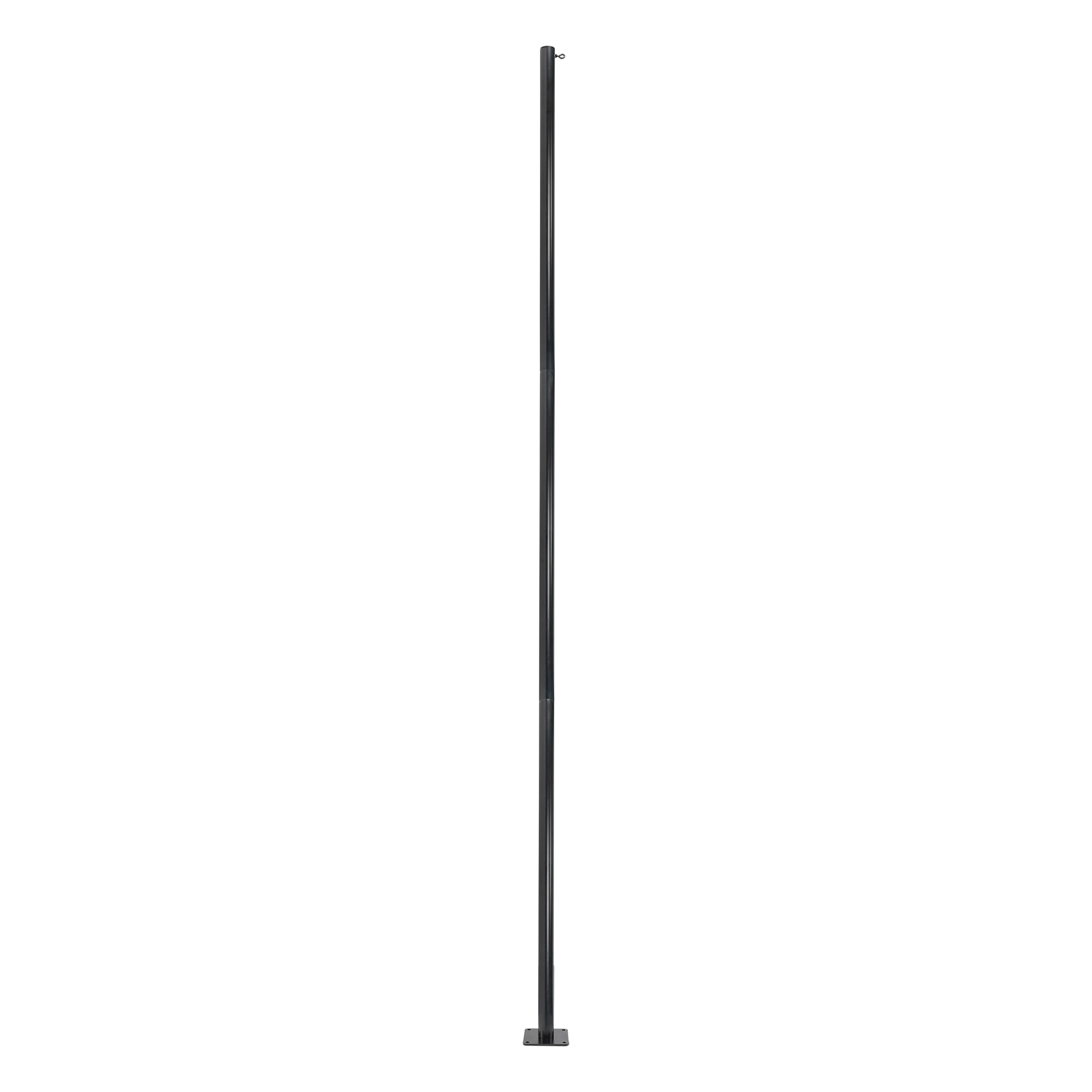String Light Pole Stand with Mounting Plate