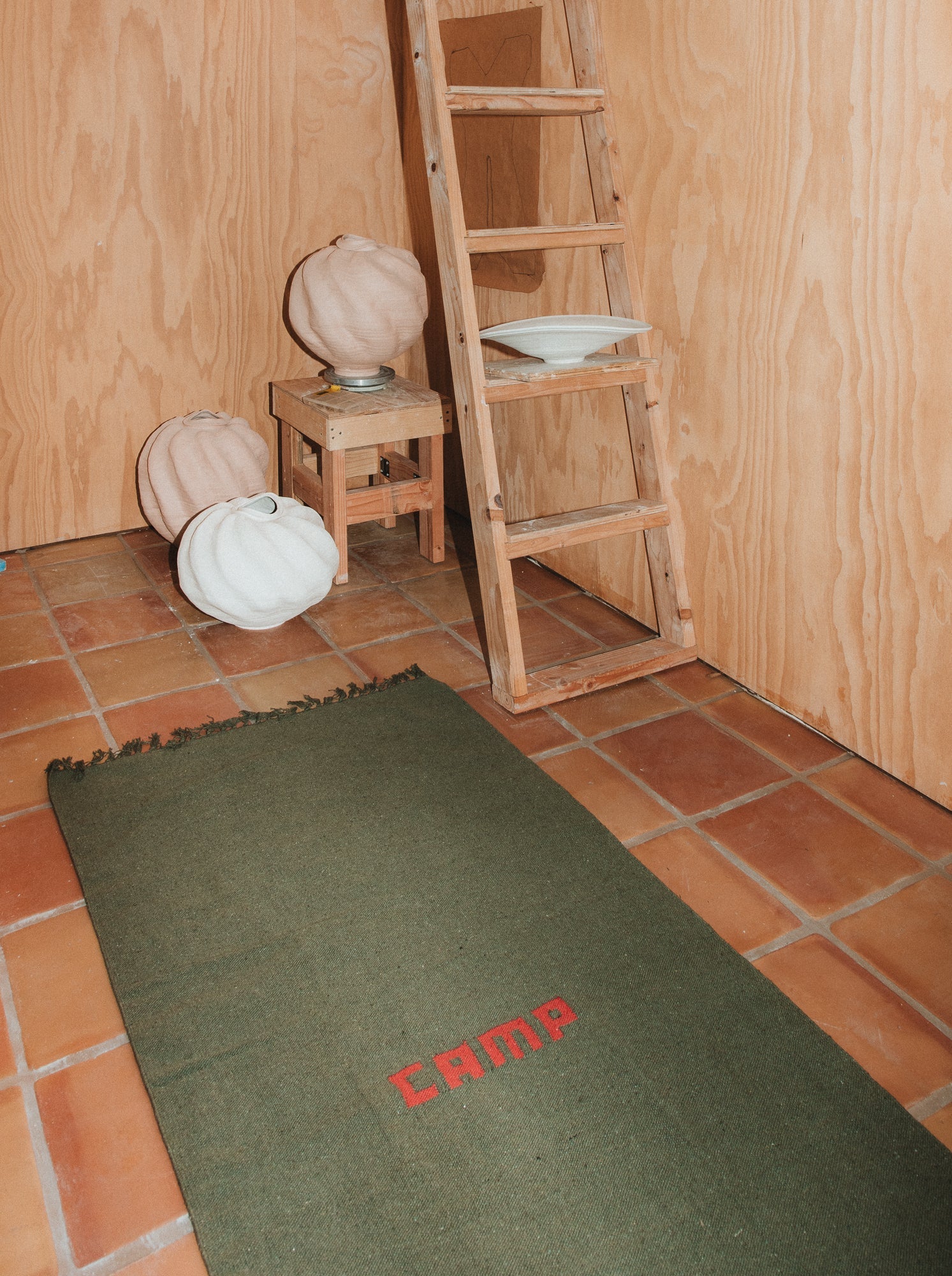 Handloomed Recycle Yarn Camp Rug 7