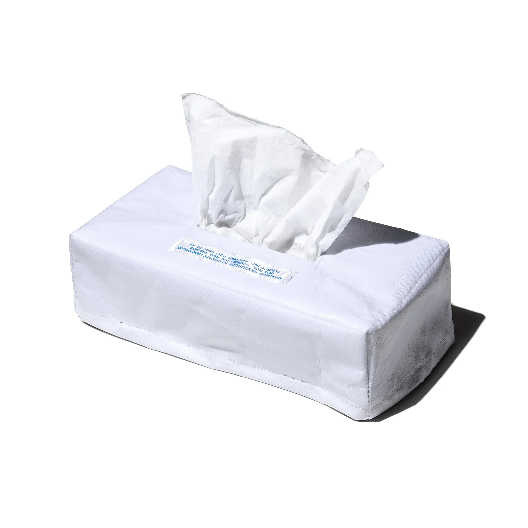 Emergency Tissue Box Cover White 3