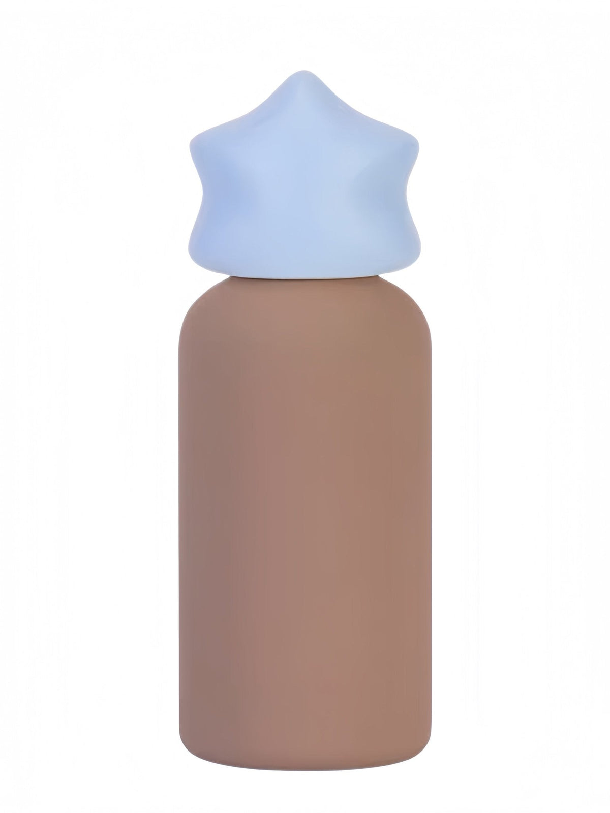 Dopamine Pastel Star Stainless Steel Thermos, Cute Compact Lightweight Vacuum Insulated Water Bottle -Thermoses- Pastel Star Thermos-Blue/Brown - Inspecial Home