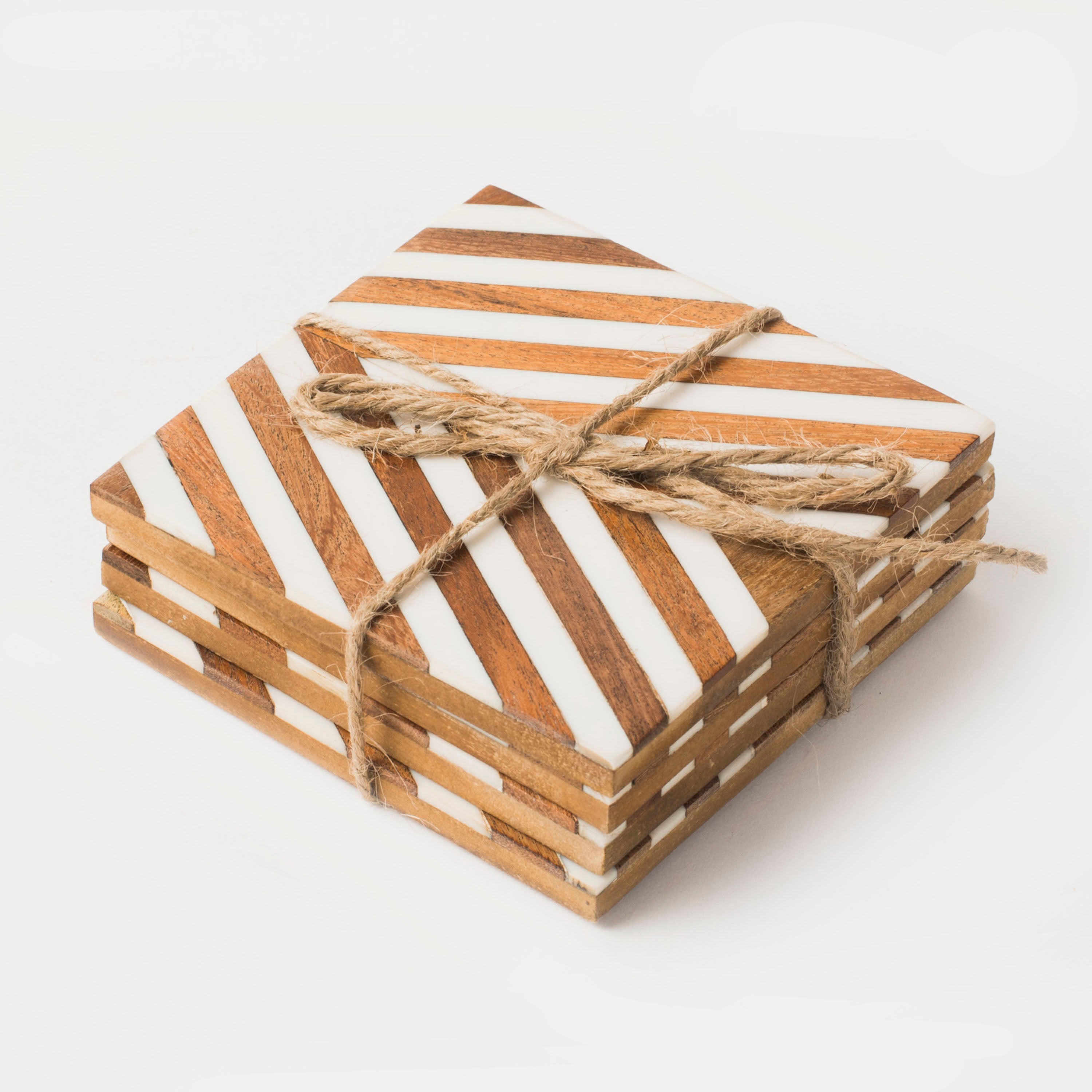 Marquewood Chevron Coasters