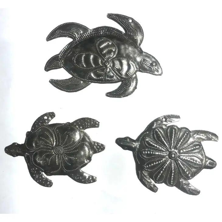 unpainted turtle‚&nbsp;metal art pieces Extol Accessories