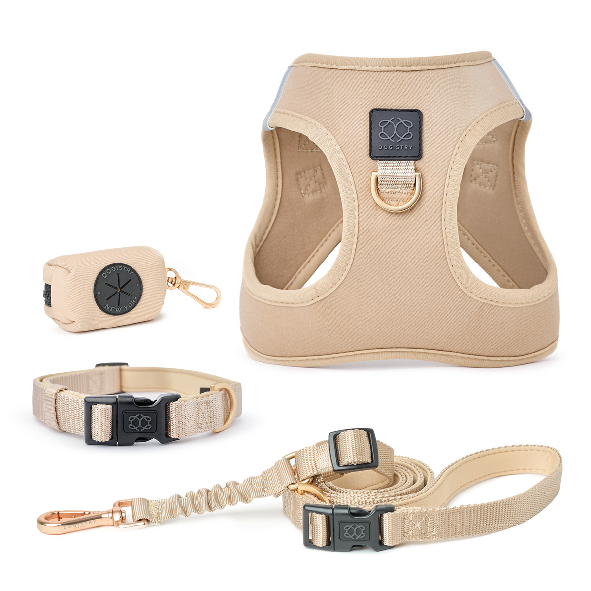 SoHo Complete Dog Walking Set - Dune