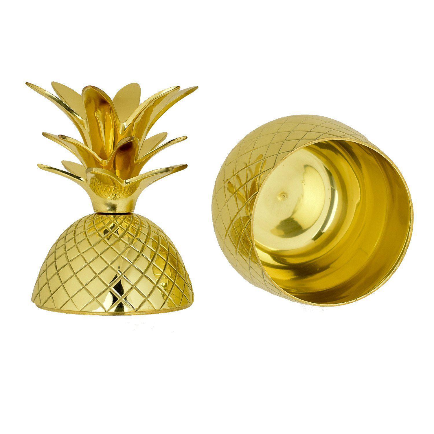 The Royal Hawaiian Pineapple Tumbler (27 Ounce)-Home Gifts-Prince of Scots-810032751760-PineGold9-Prince of Scots