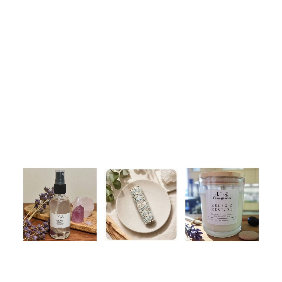 Sacred Space Ritual Box by Orion Wellness on a white background