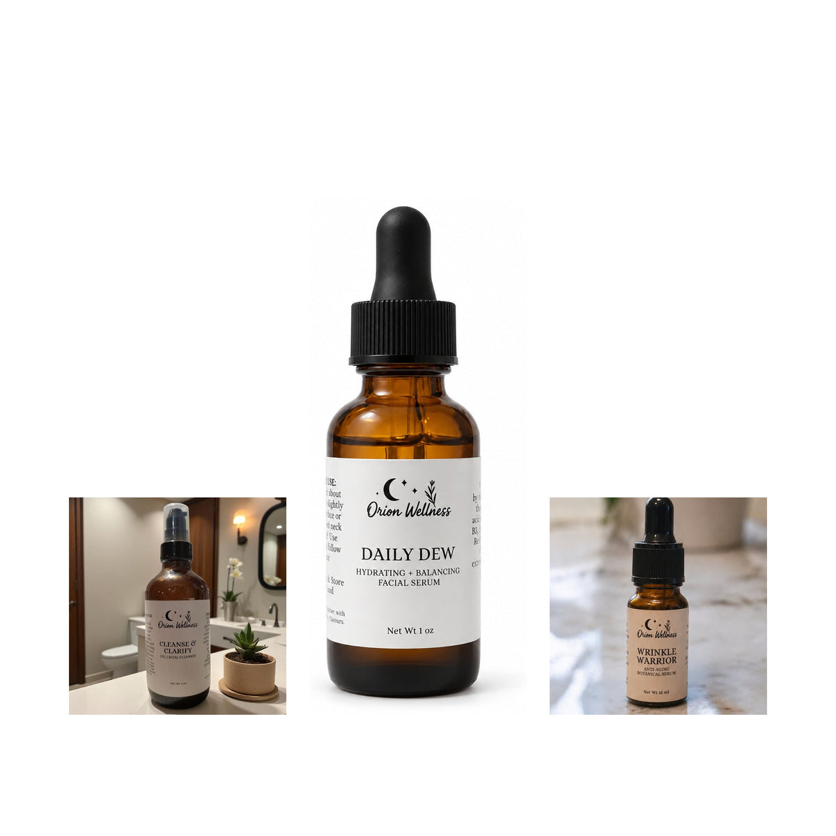 Smooth + Restore Facial Ritual by Orion Wellness on a white background