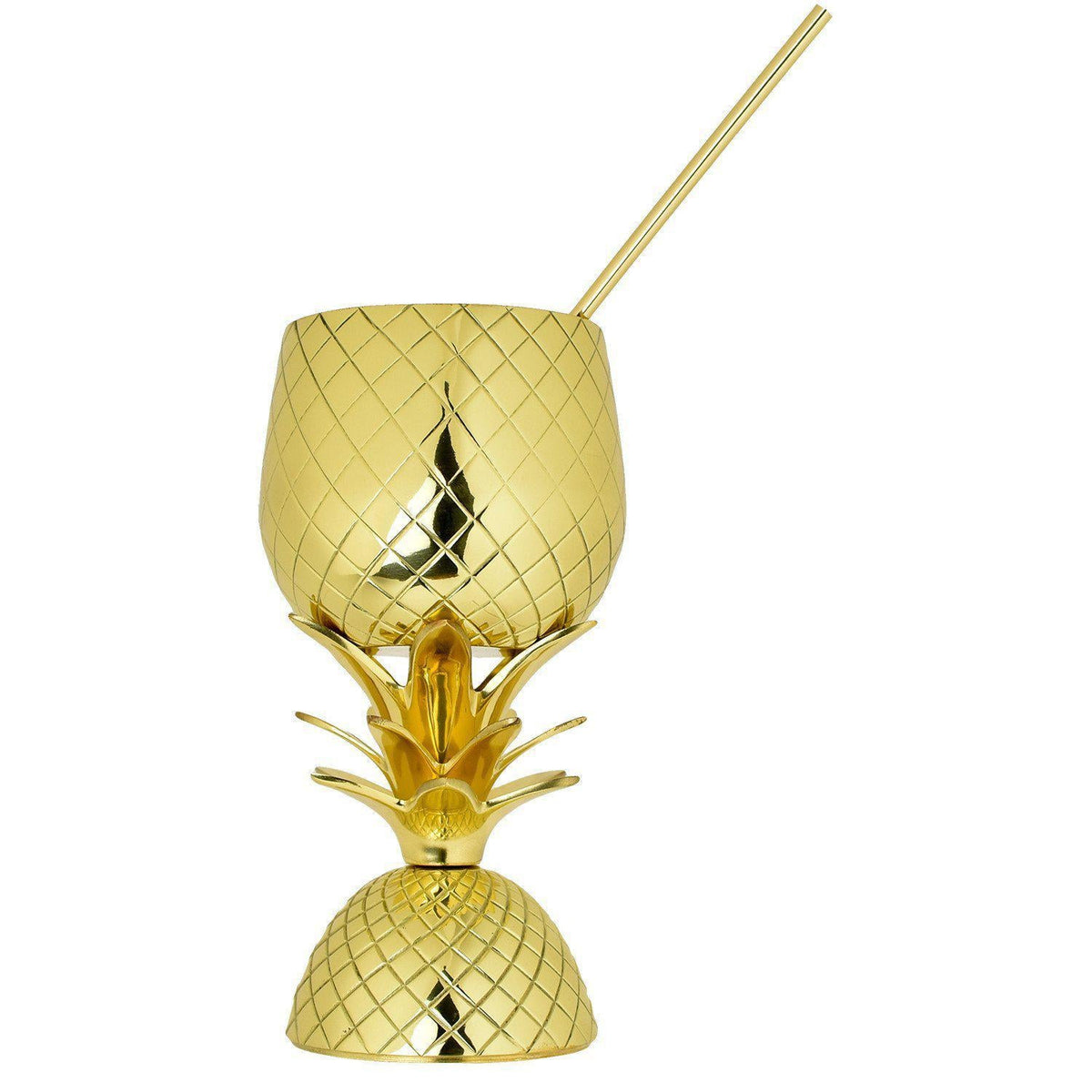 The Royal Hawaiian Pineapple Tumbler (27 Ounce)-Home Gifts-Prince of Scots-810032751760-PineGold9-Prince of Scots