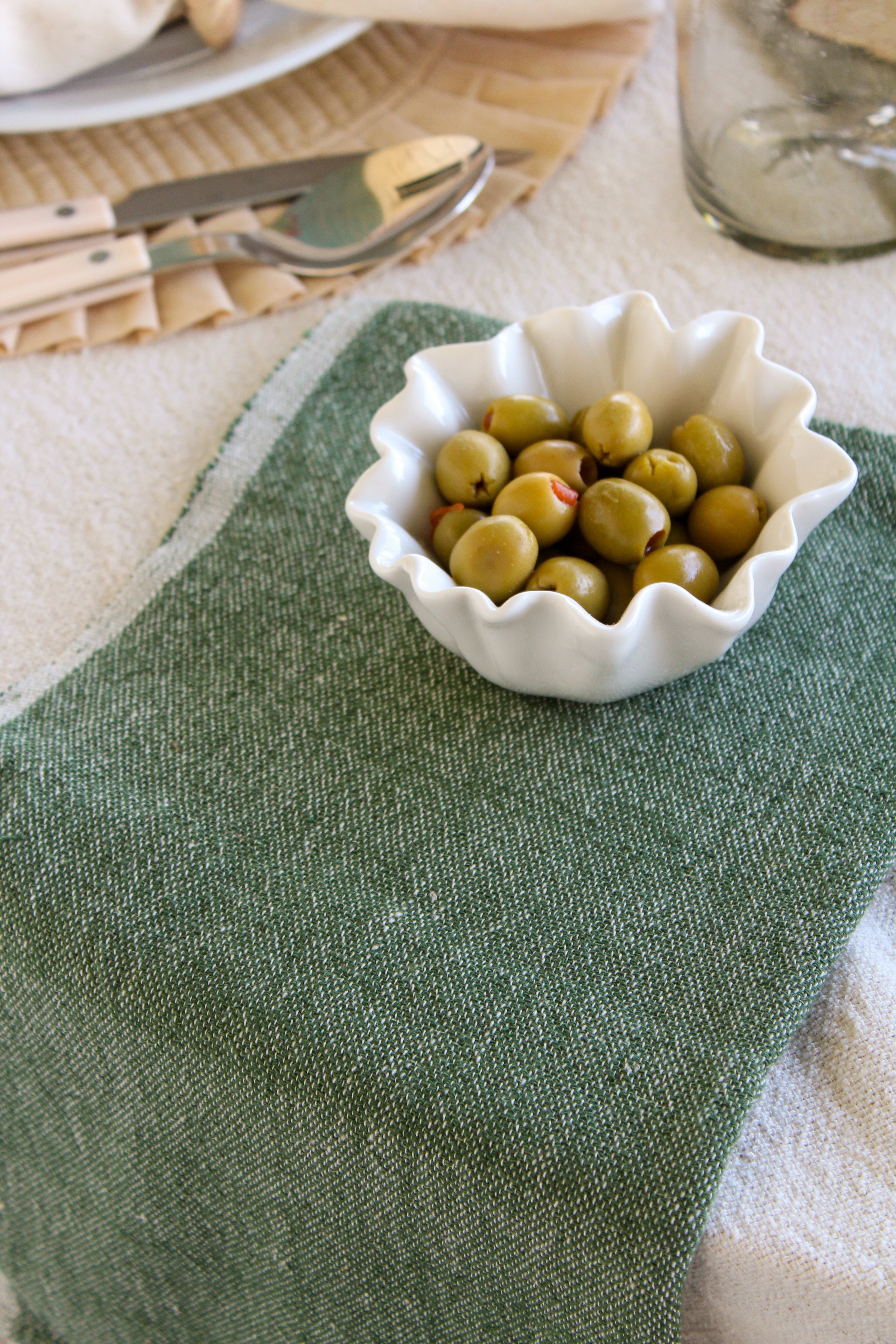 Olive Hand Towel - Thumbnail 2