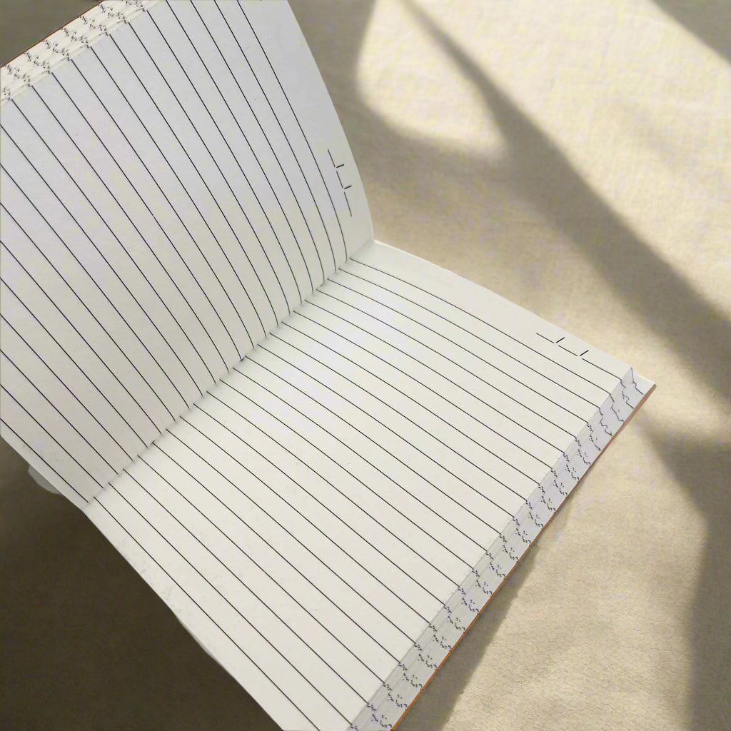 Artisan leather notebook with quote “Another Adventure” – made for explorers, travelers and goal setters