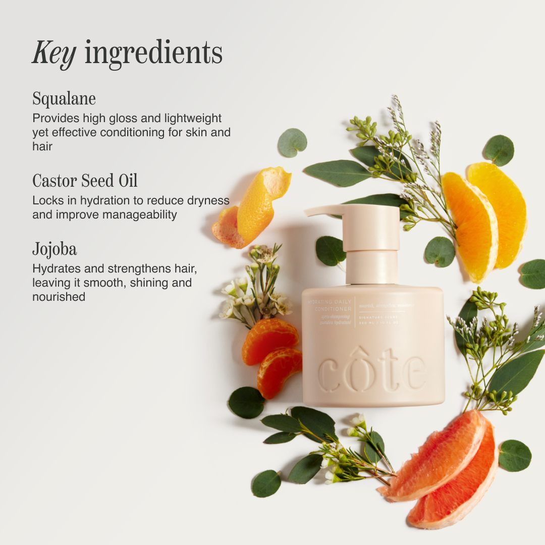Key Ingredient list of Côte Beauty Hydrating Daily Conditioner Non-Toxic Hair Conditioner