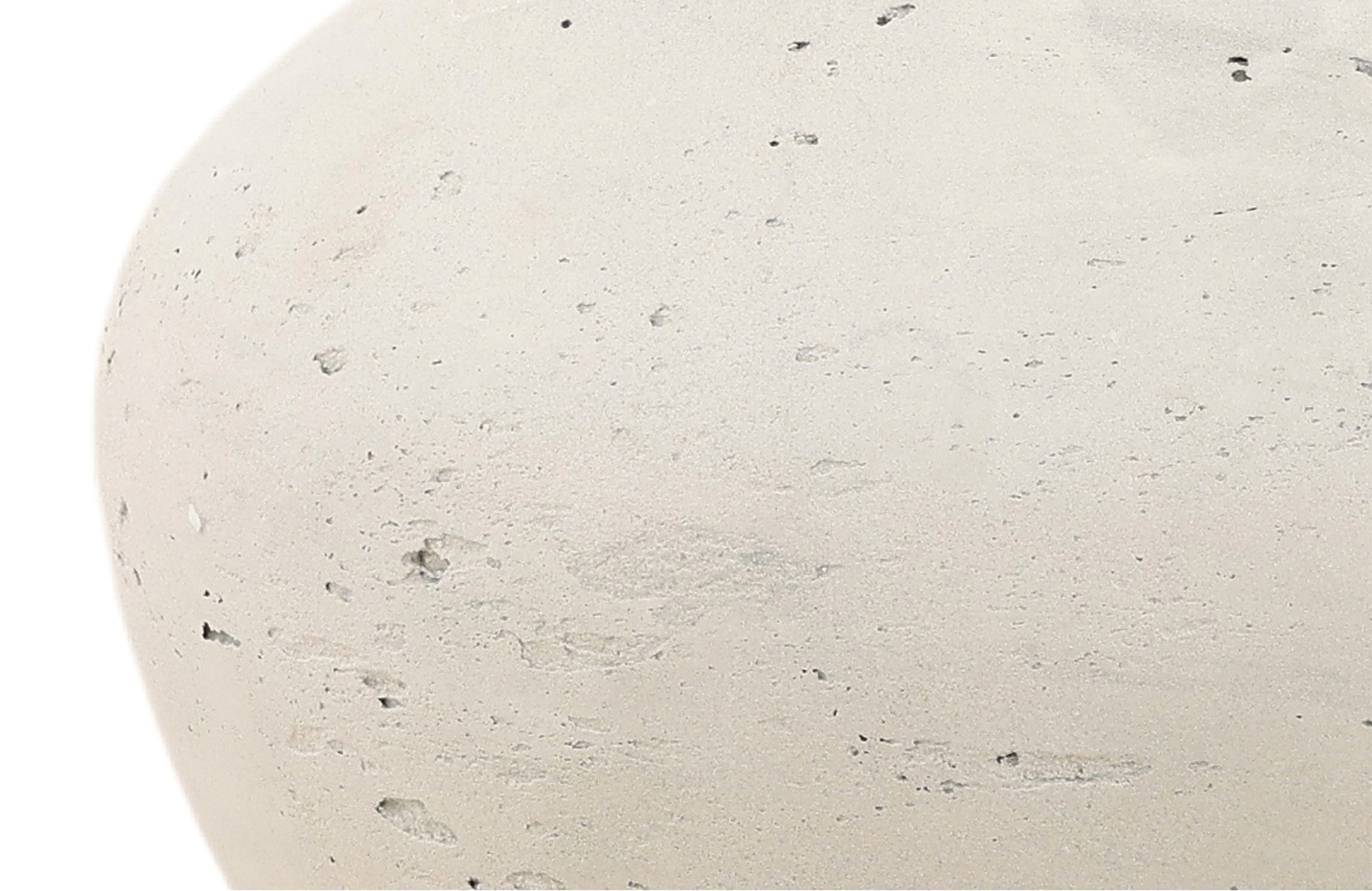 Selene Cement Outdoor Vase - Medium - Antique White
