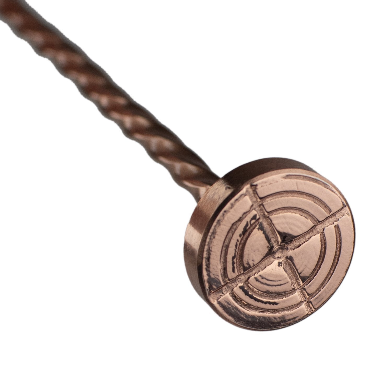 Prince of Scots Bar Spoon with Muddler ~ Copper-Barware-Prince of Scots-Prince of Scots