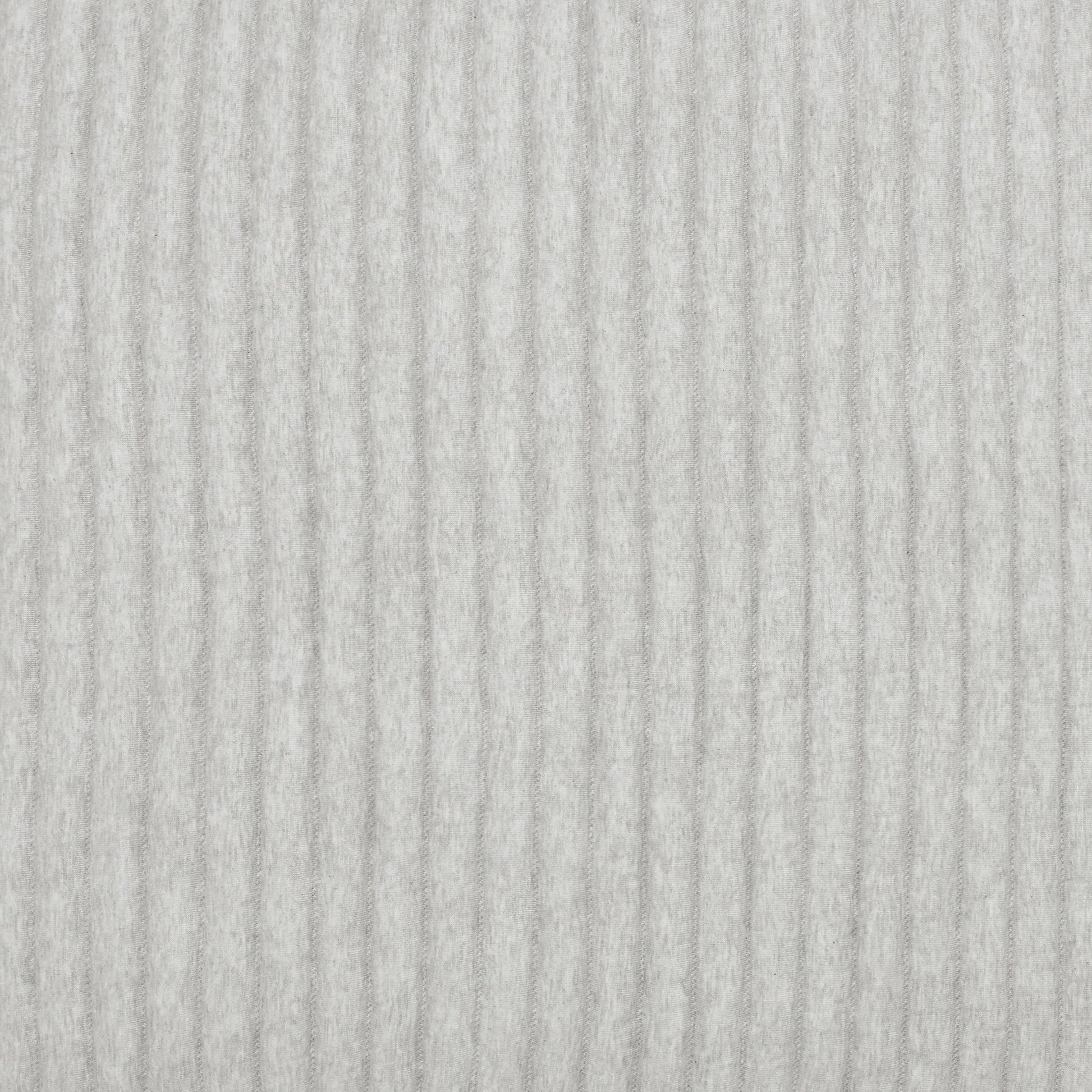 KS-375-2036_2|Chic light gray textured quilt with prominent vertical ribbing, ideal for minimalist and cozy bedroom aesthetics.