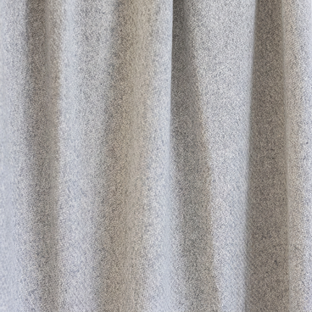 Silver handloomed undyed baby alpaca & Peruvian Pima cotton throw blanket, Kulsi Collection, made in Peru