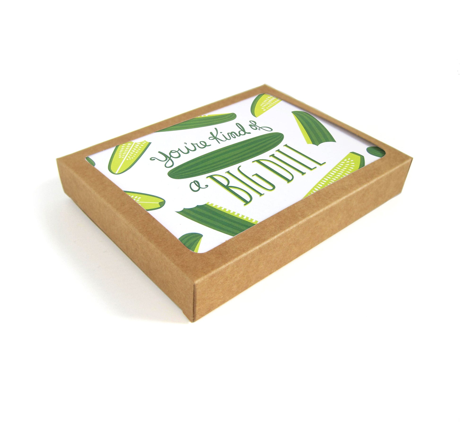 Pack of 8 Big Dill cards