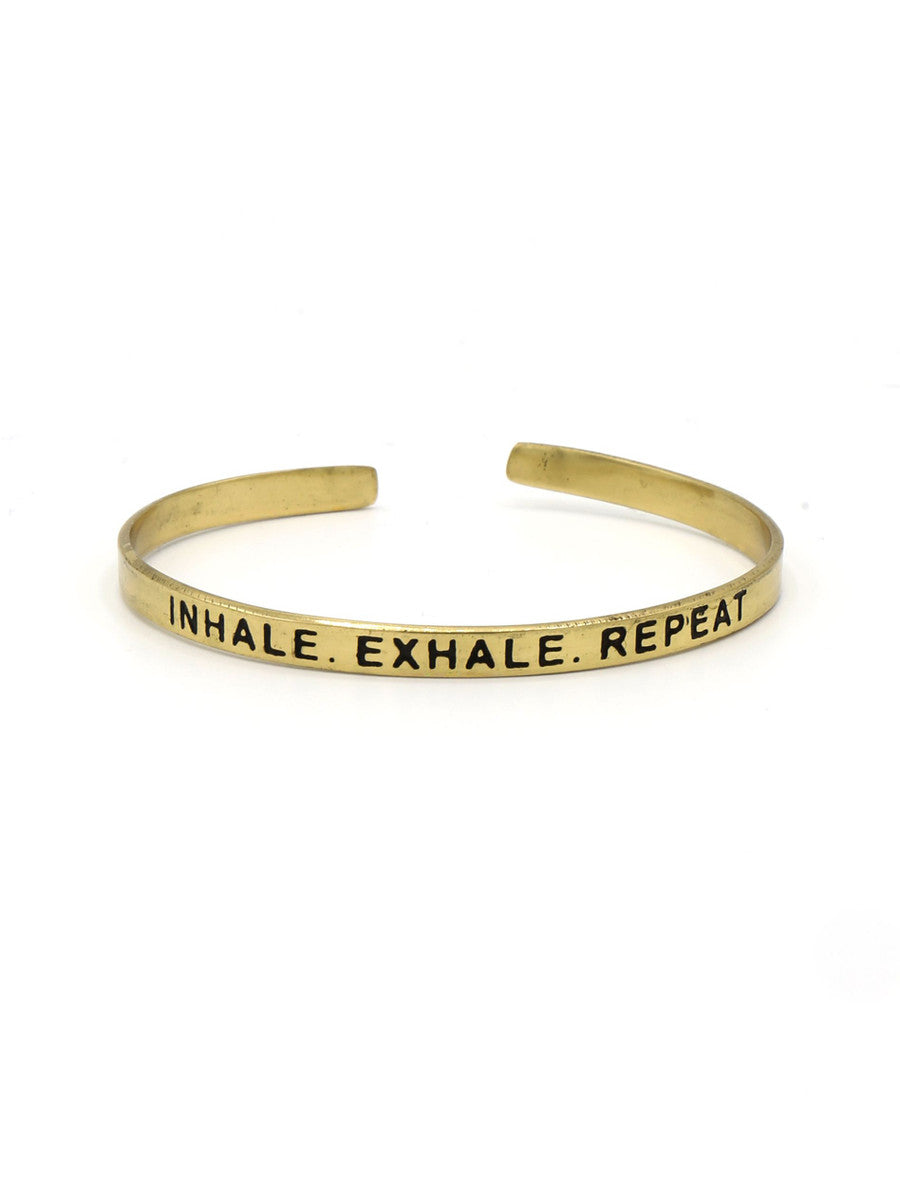 reminder to breathe cuff | Fair Antia