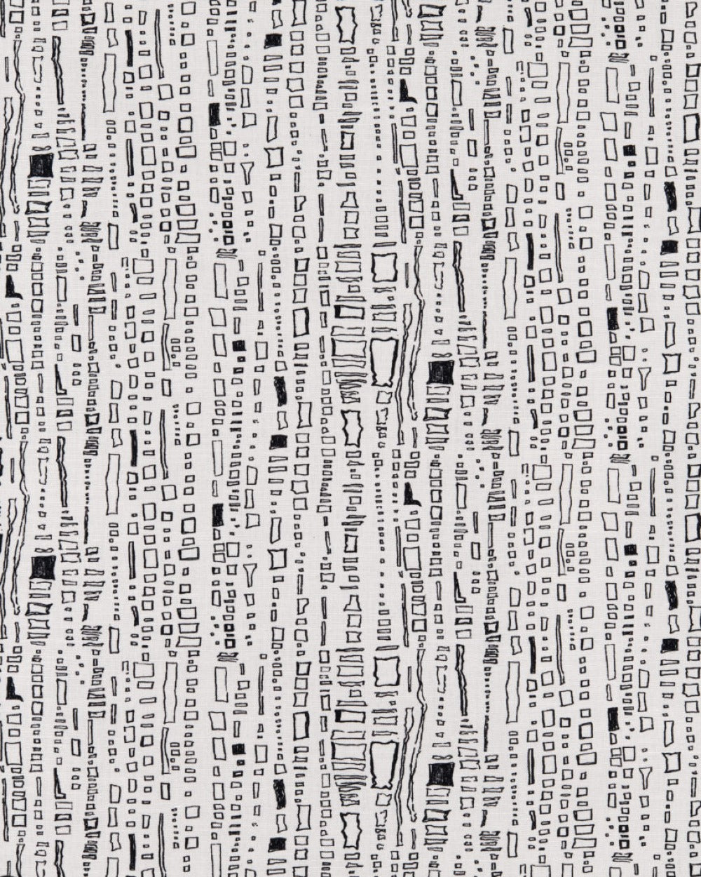Black and White Fabric Swatch Set - at300nelson