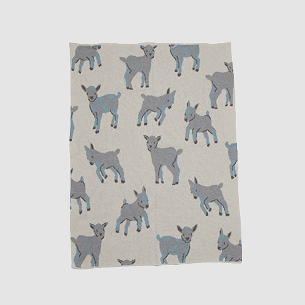 in2green Eco Baby Throws Baby Cotton Knit Blanket - Goat 655646738116 BB02GT1