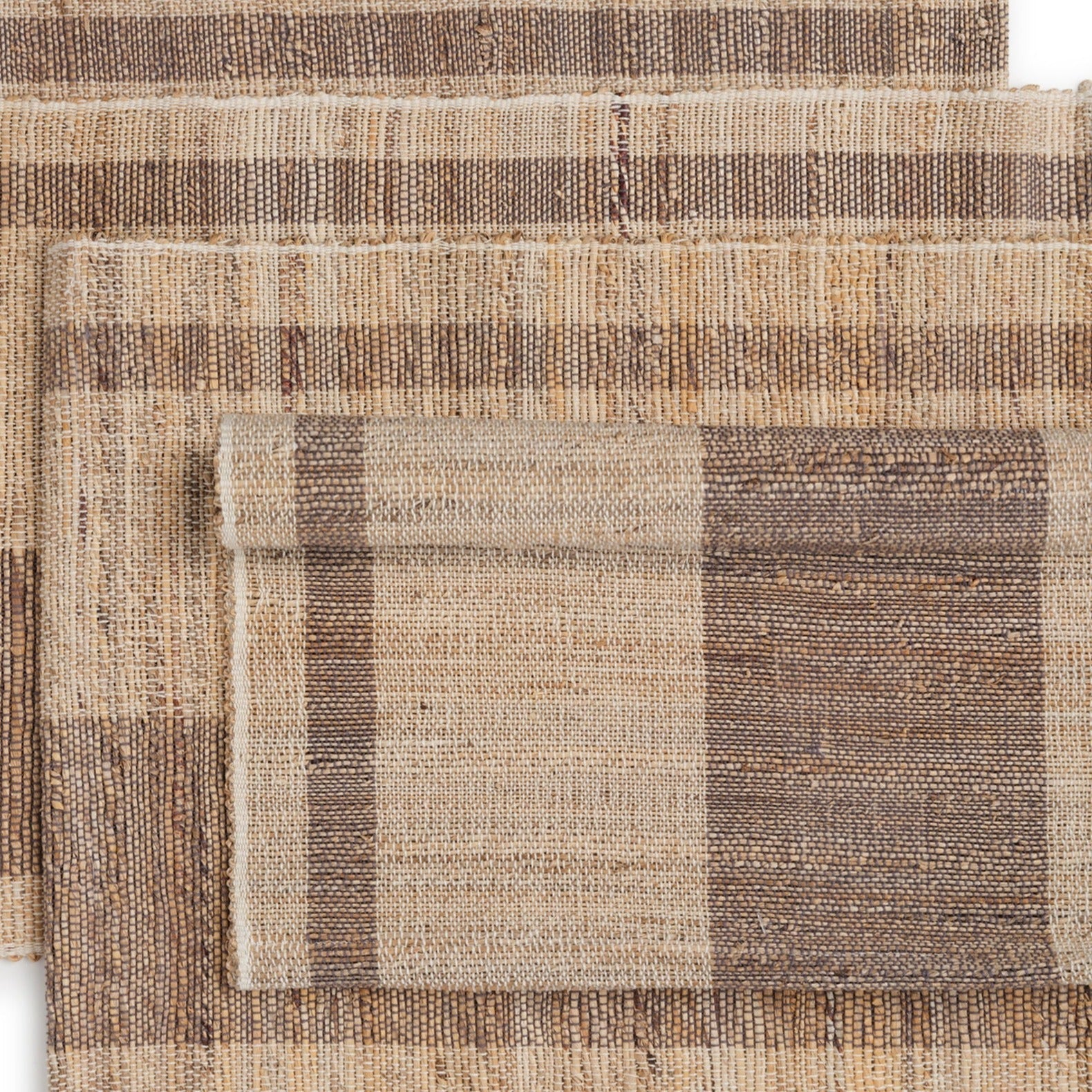 BISCOTTI Placemats. Set of 4. Banana Stem Fiber – Handwoven – Fair Trade – Artisan Made