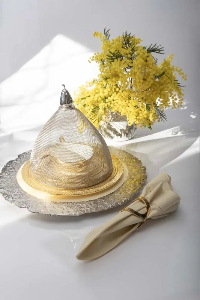 Mesh Domes Set of 2 (1 Each Lg & Sm) - Nima Oberoi Lunares 