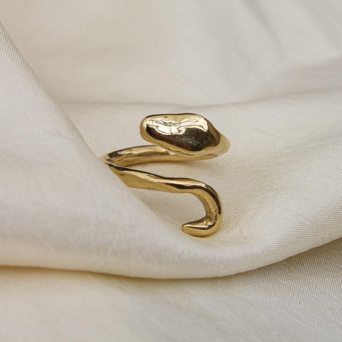 Serpent Guardian Wrap Ring - Dea Dia