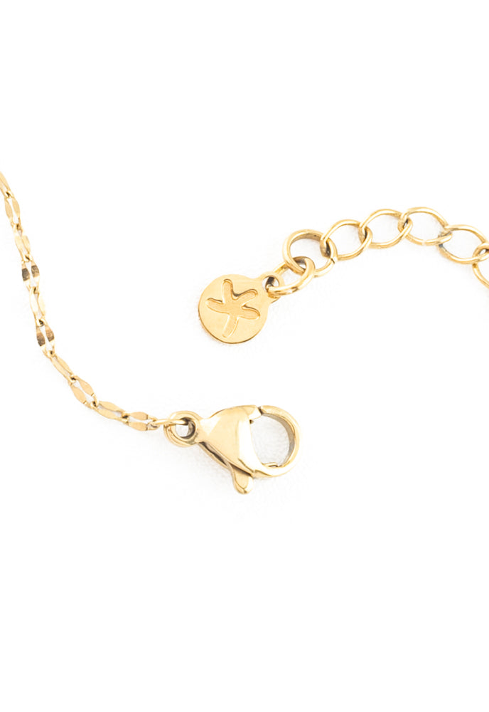 Starfish logo, starfish symbol, gold necklace chain, women's gold necklaces, sustainable fair trade business