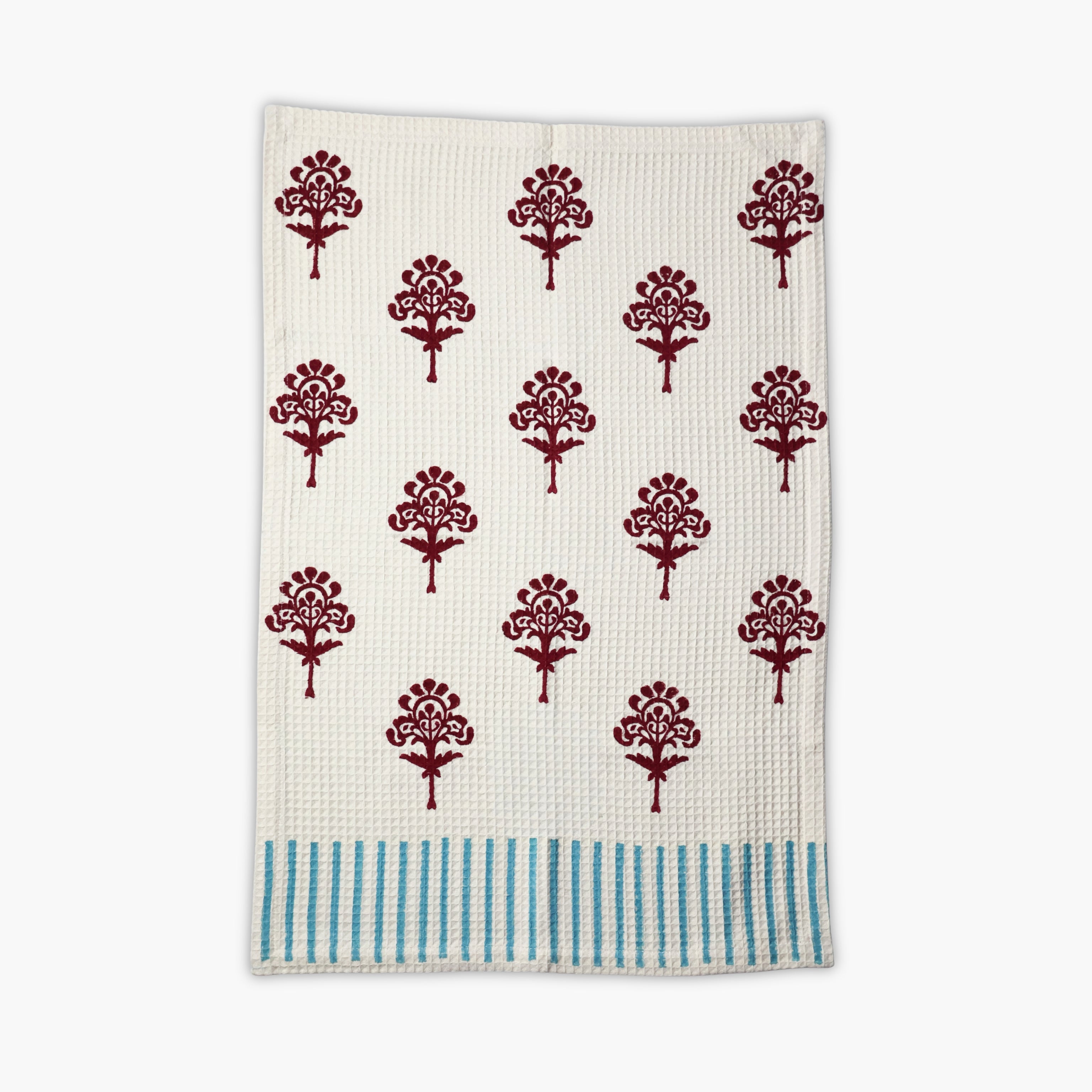 Harmony Cotton Waffle Kitchen Towels - Set of 2 (Multi-color)