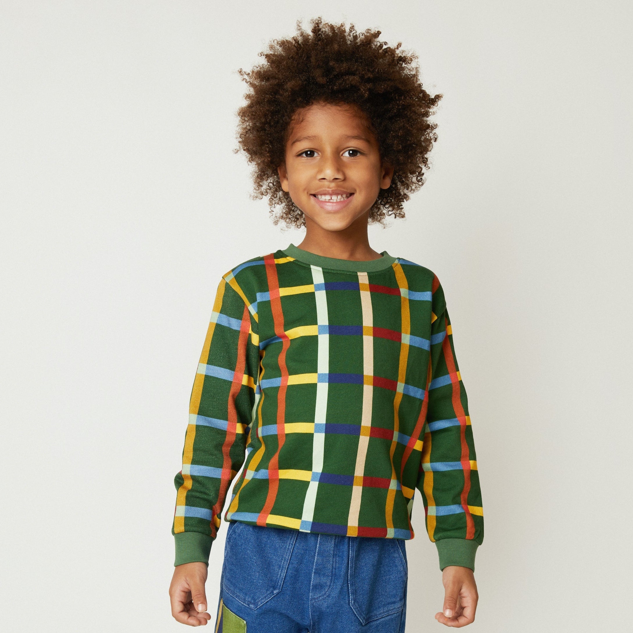 Fall Grid Sweatshirt
