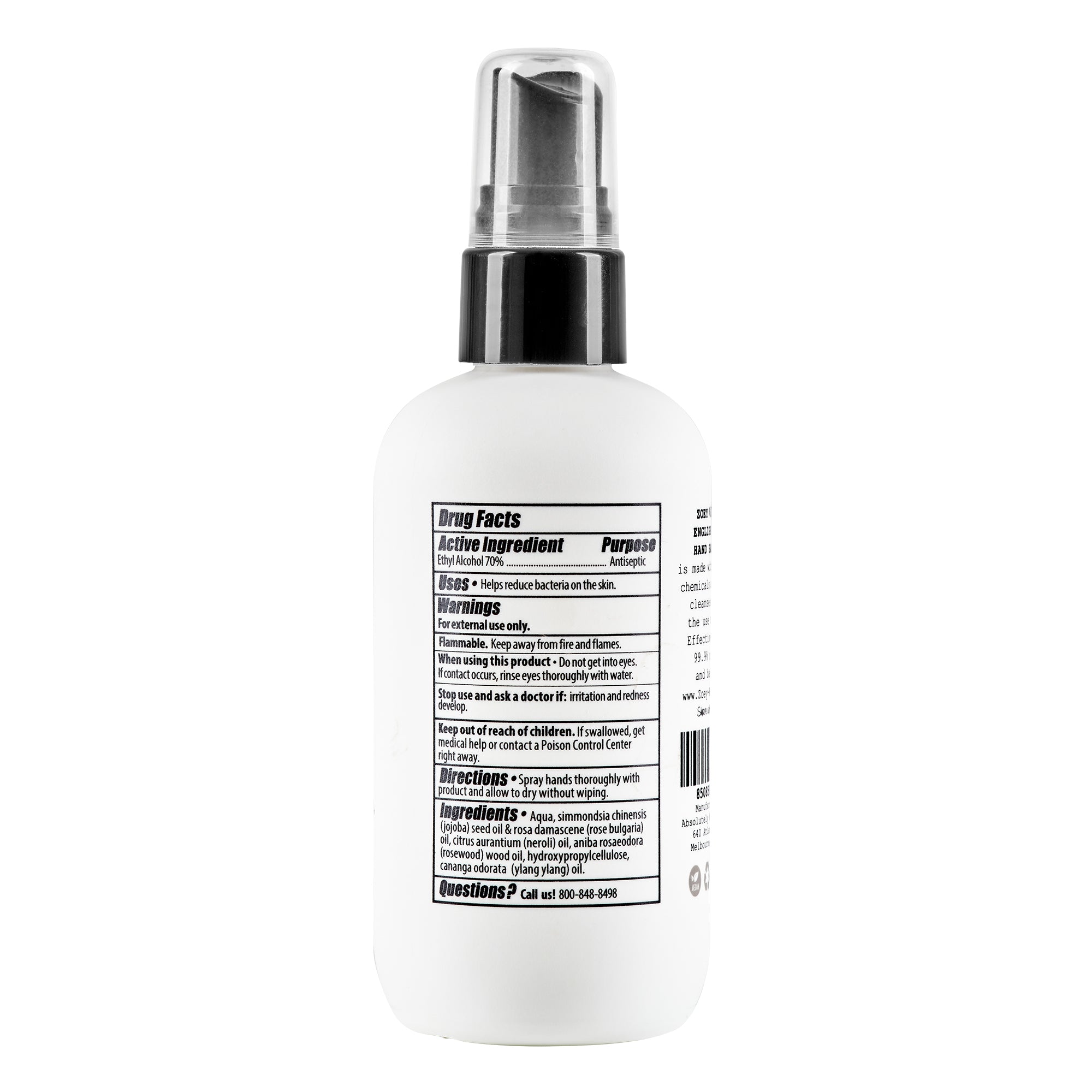 English Garden Hand Sanitizer Spray