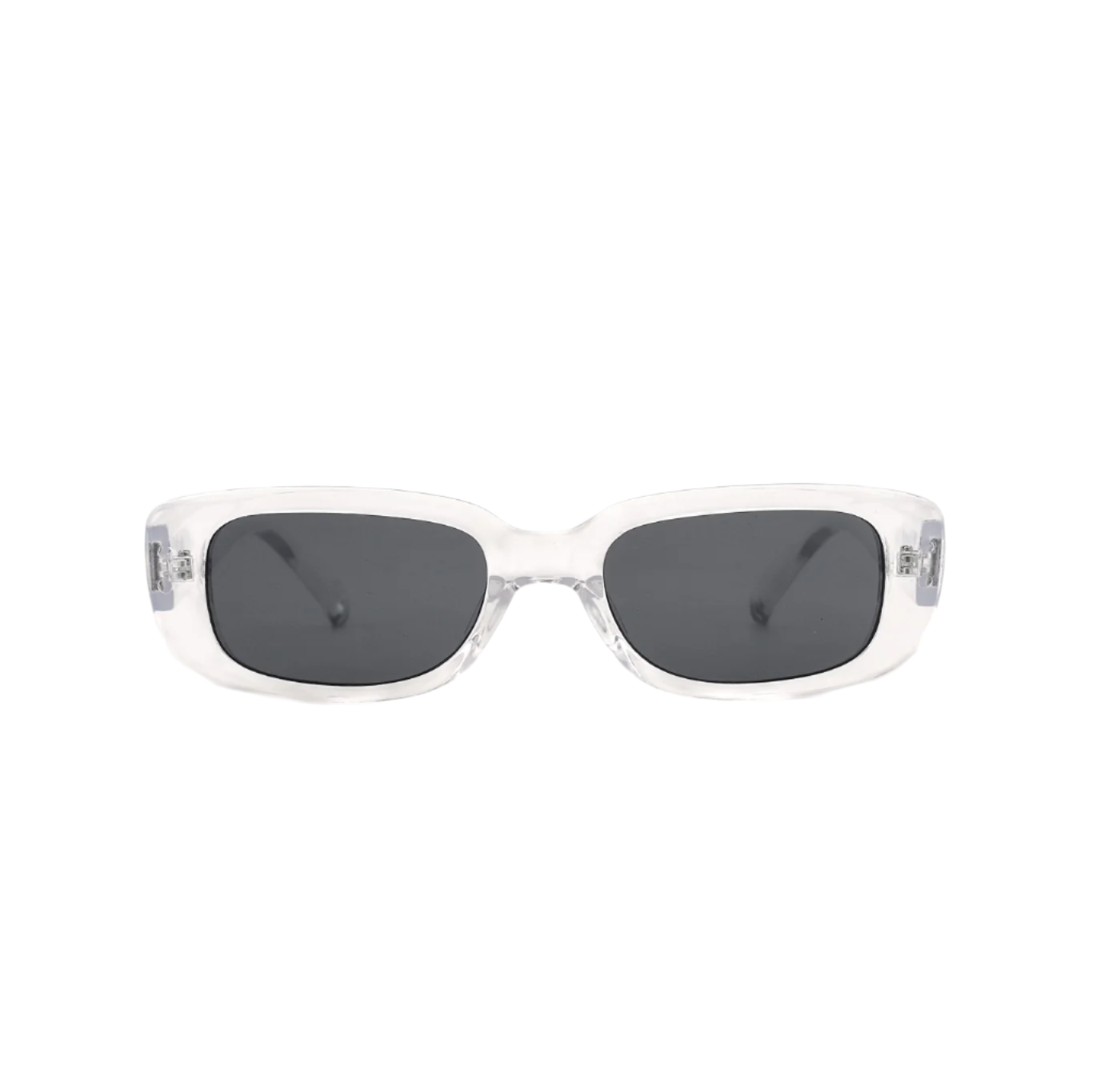 Sad Eyewear Bouquet rectangle sunglasses clear frames with uv protection lenses